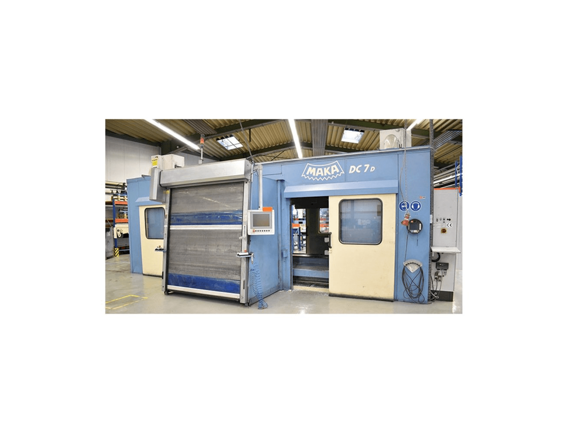 MAKA DC 7 D-maskinen framifrån