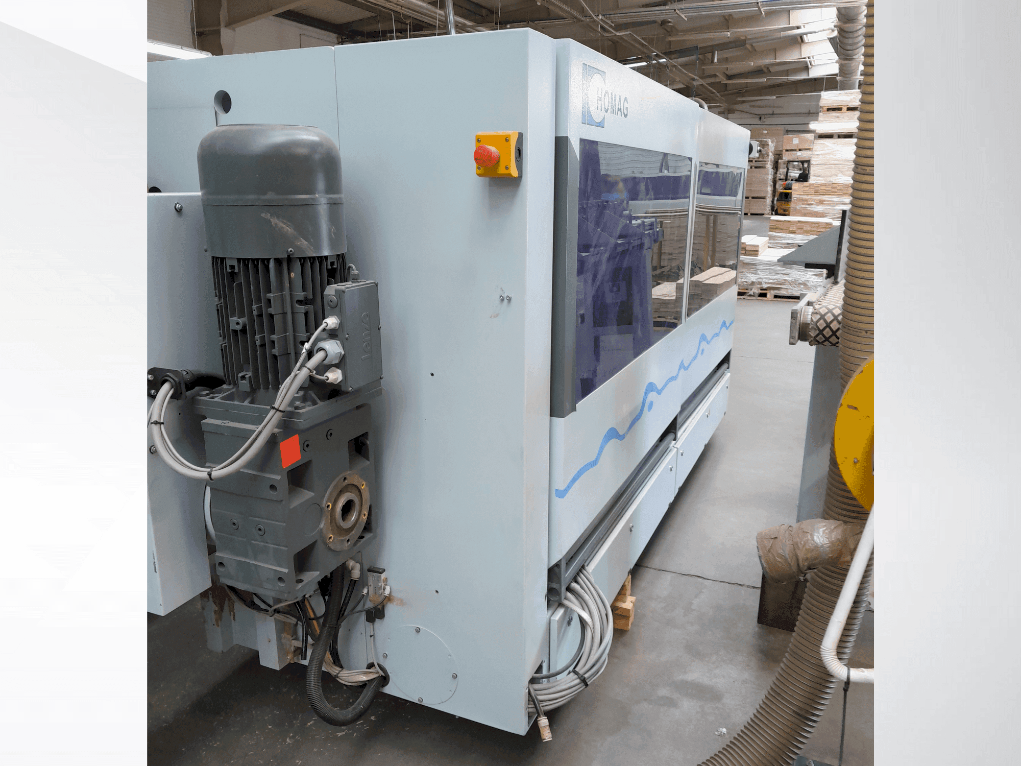HOMAG PROFI FPL265/6/10/PW/N-maskinen framifrån
