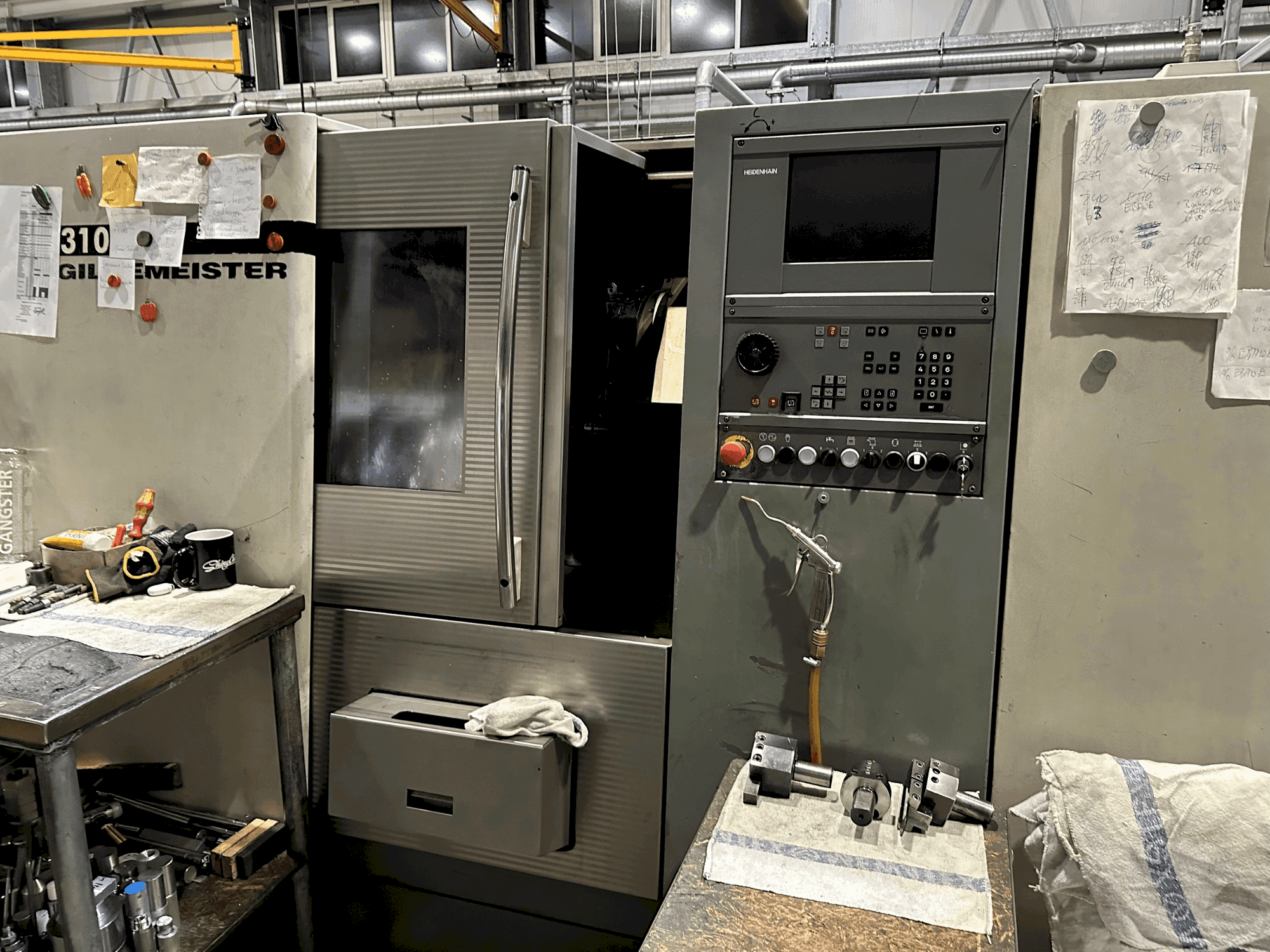 Gildemeister CTX 310-maskinen framifrån