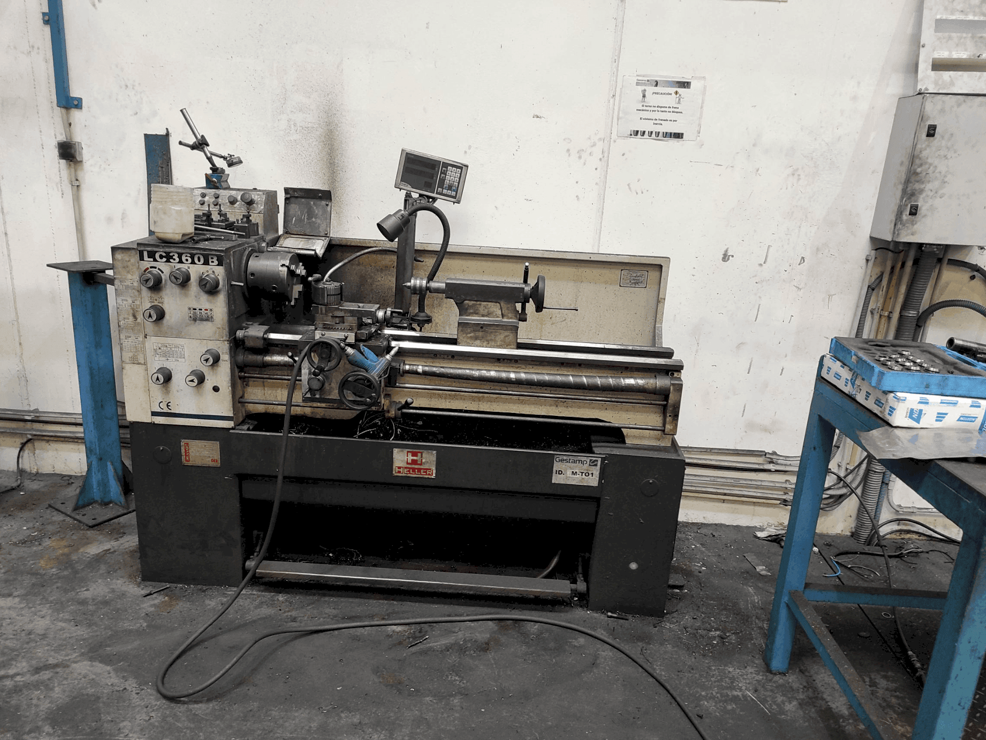HELLER LC 360 B-maskinen framifrån