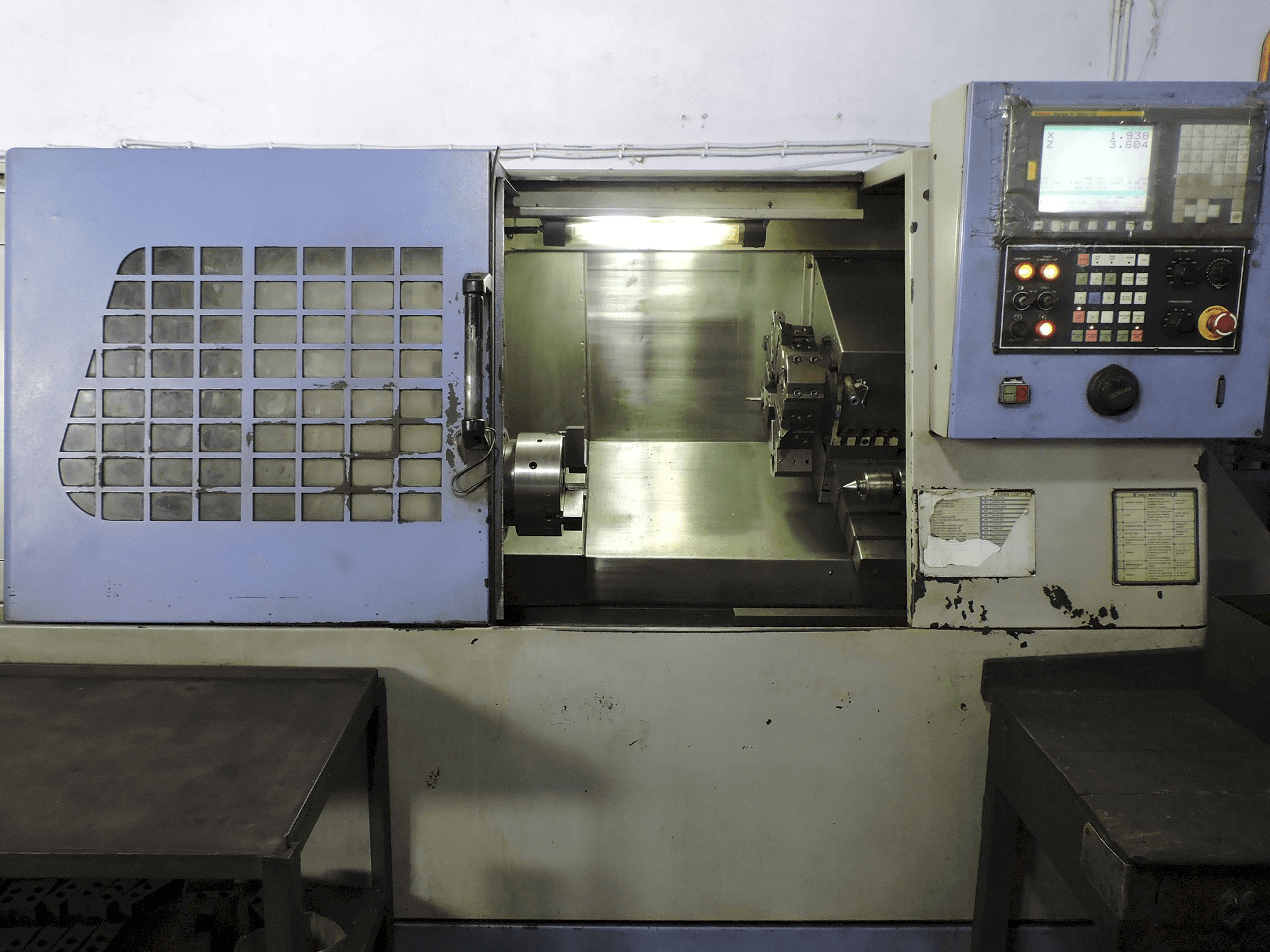 Macpower-maskinen framifrånVX-200