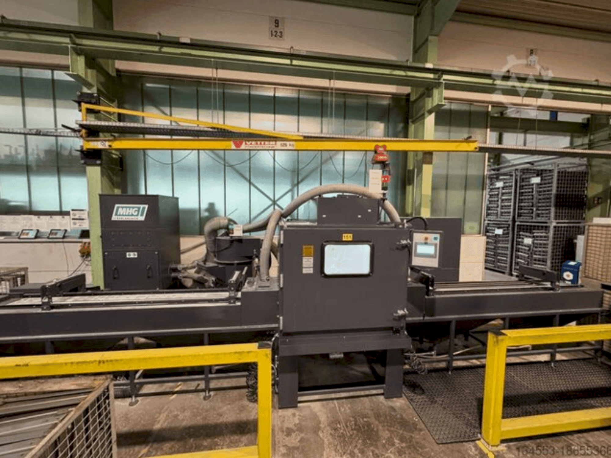 MHG SMG 160-maskinen framifrån