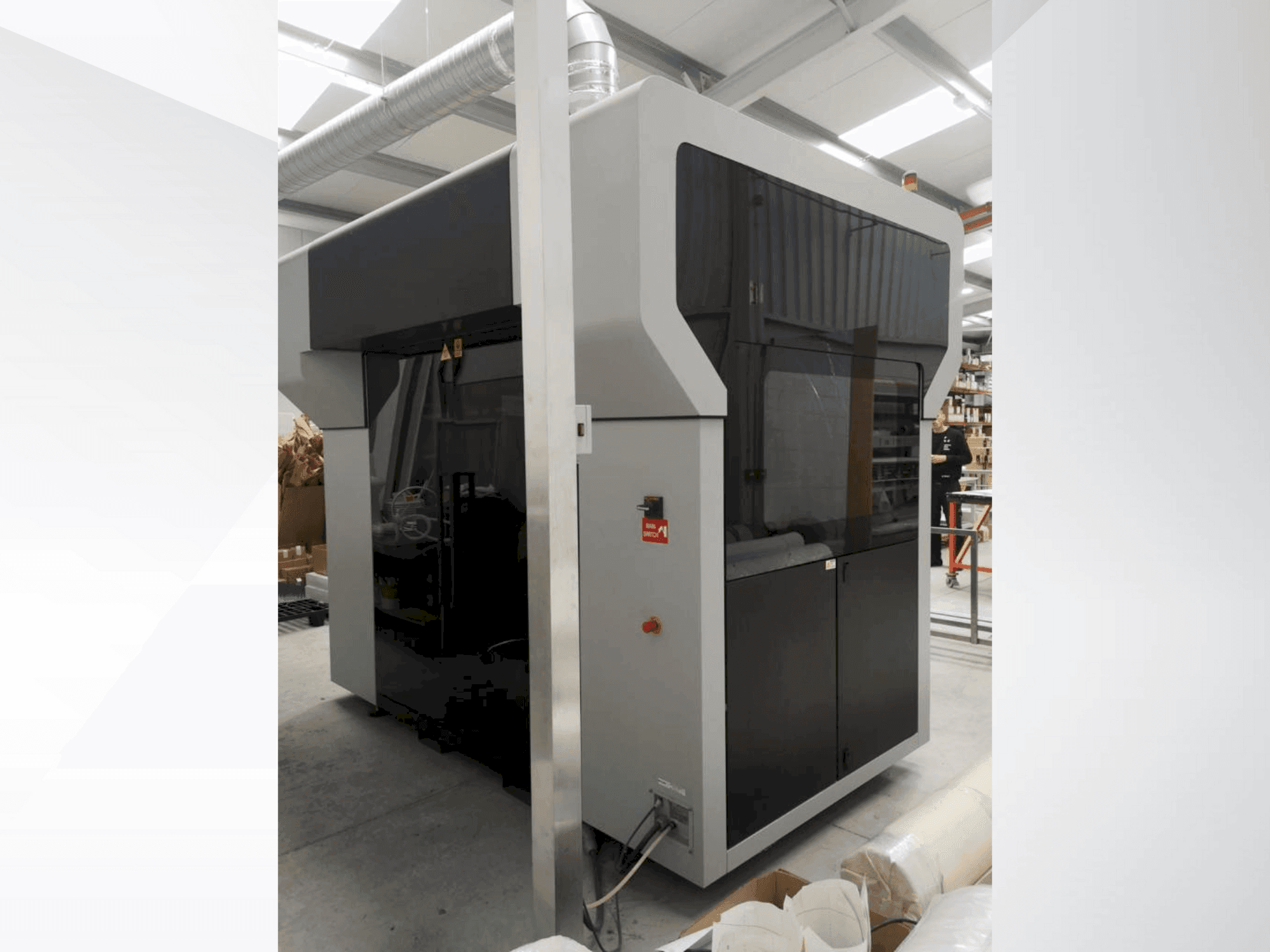 MASSIVIT 1800 PRO-maskinen framifrån