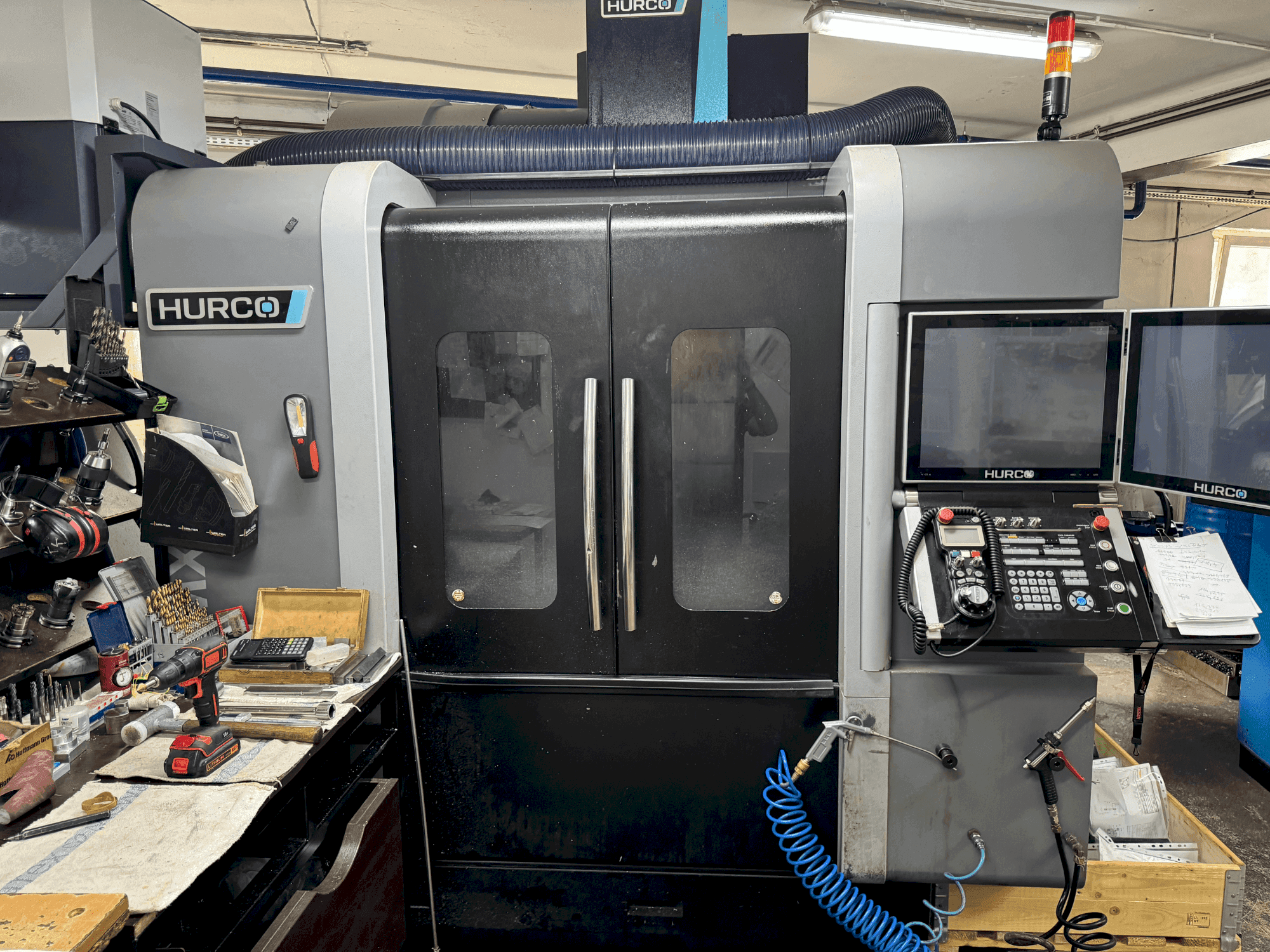 Hurco VMX 30i-maskinen framifrån