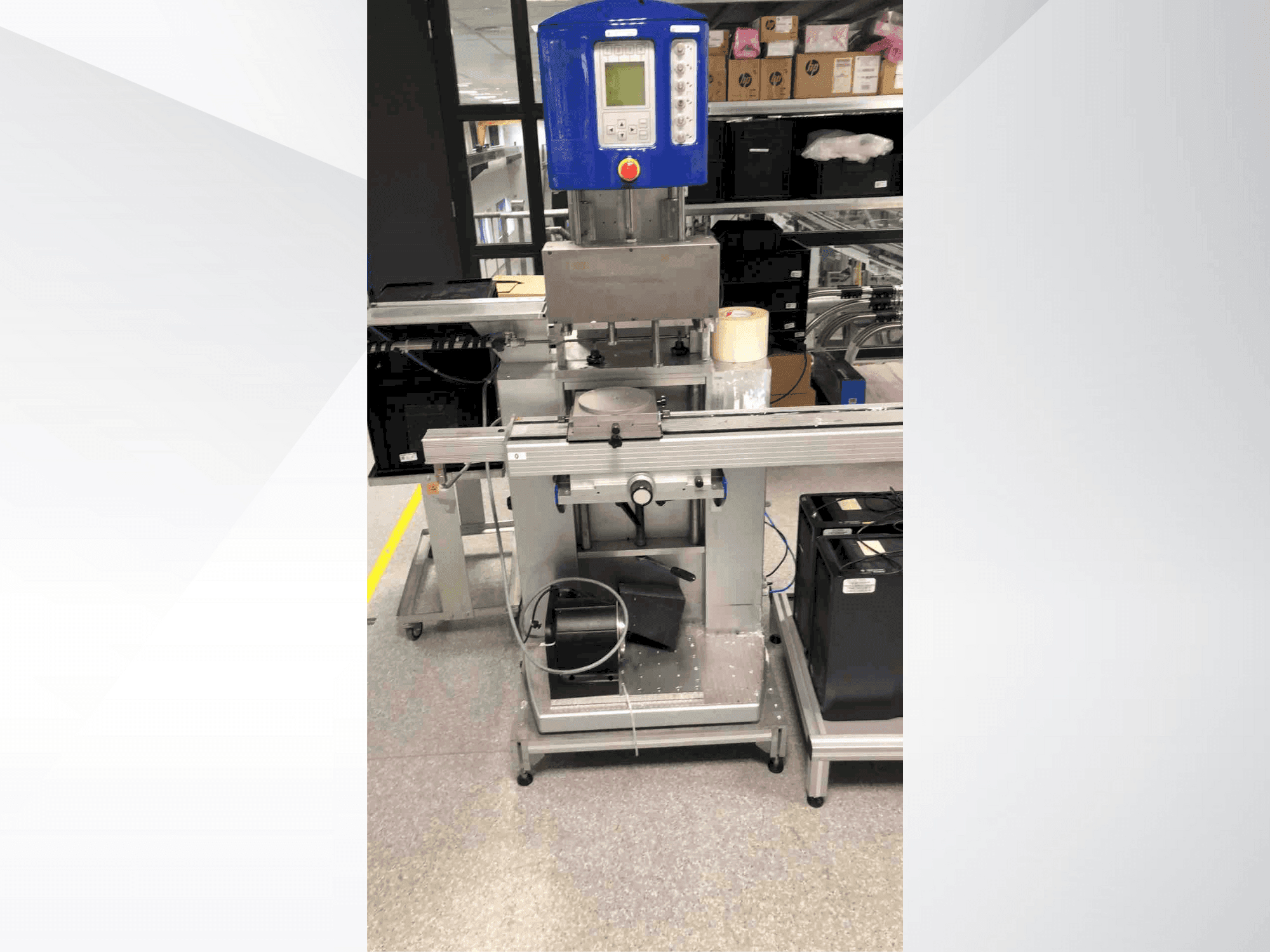 TTN 400 250-maskinen framifrån