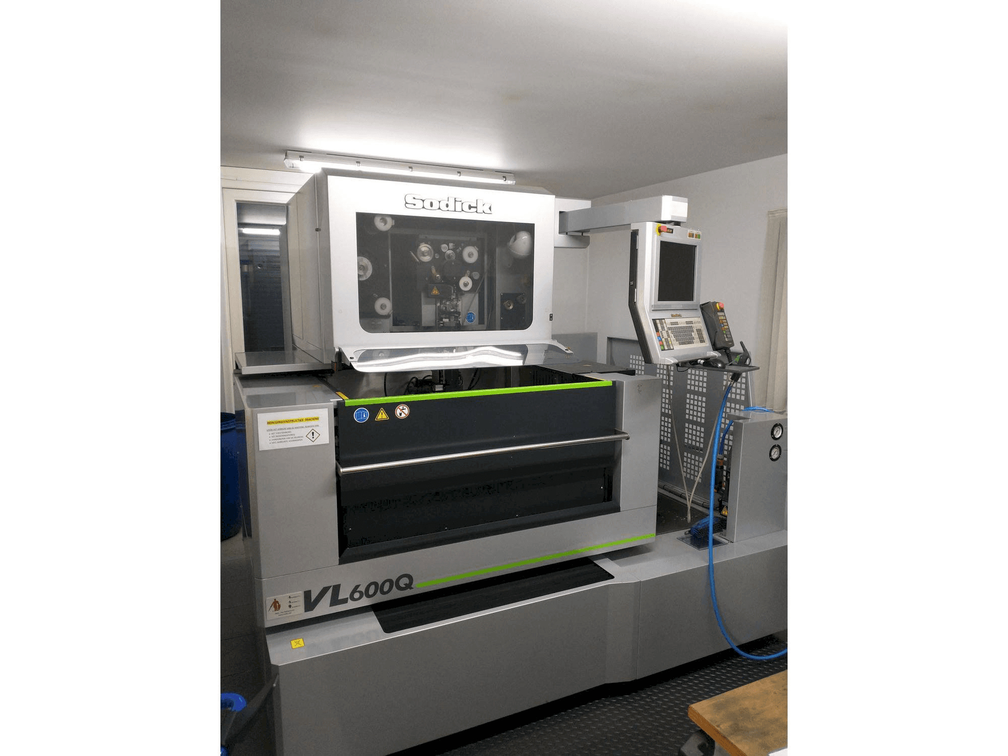 Sodick VL600Q-maskinen framifrån