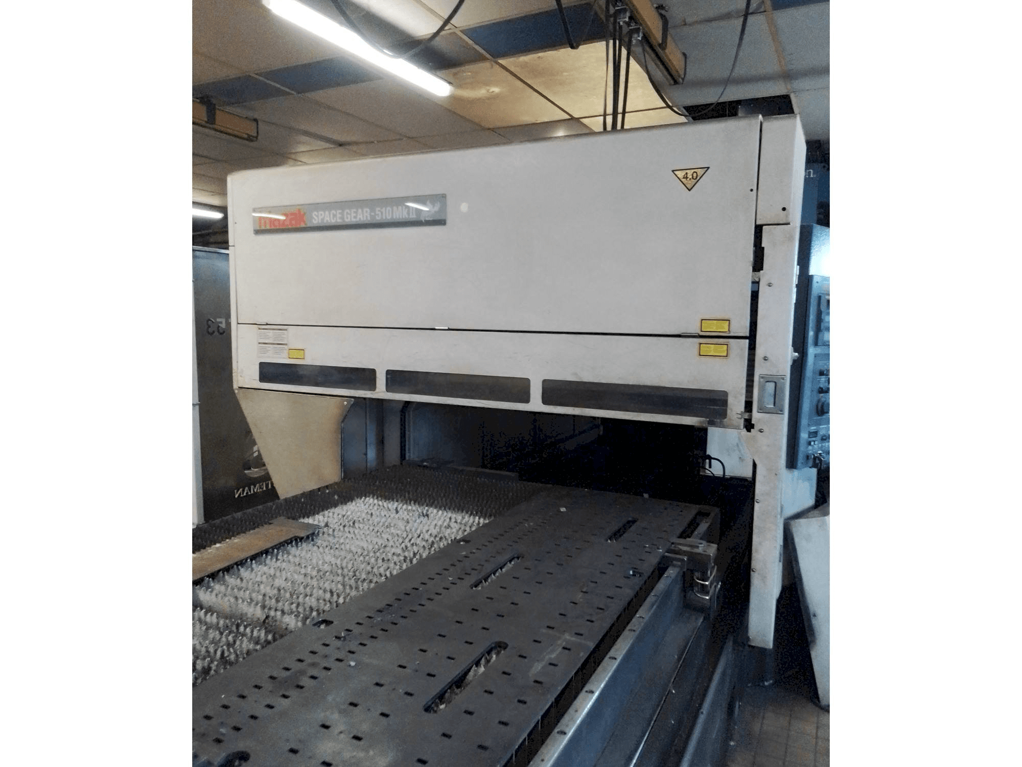 Mazak SPACE GEAR-510MKII-maskinen framifrån