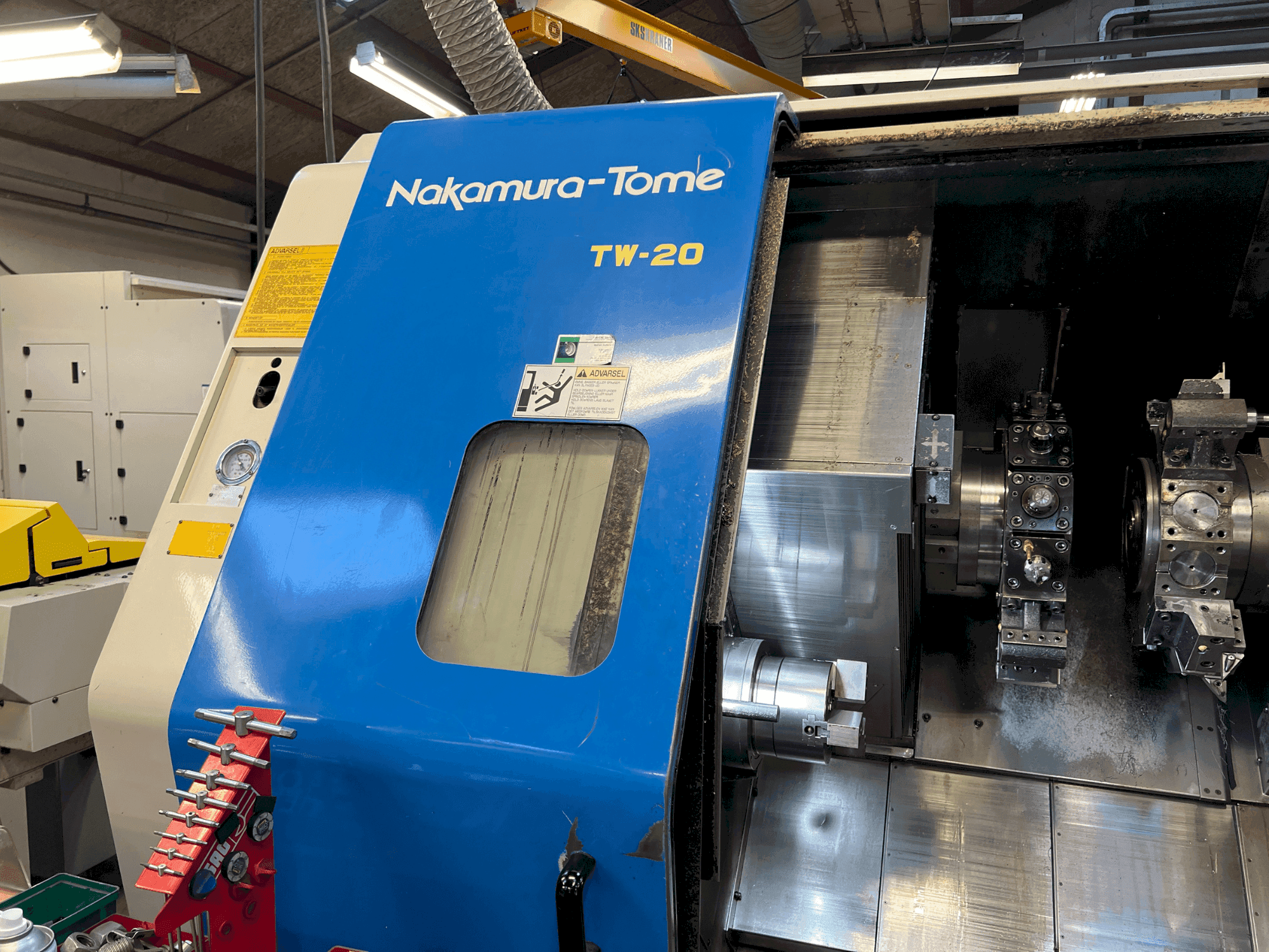 NAKAMURA TW-20-maskinen framifrån