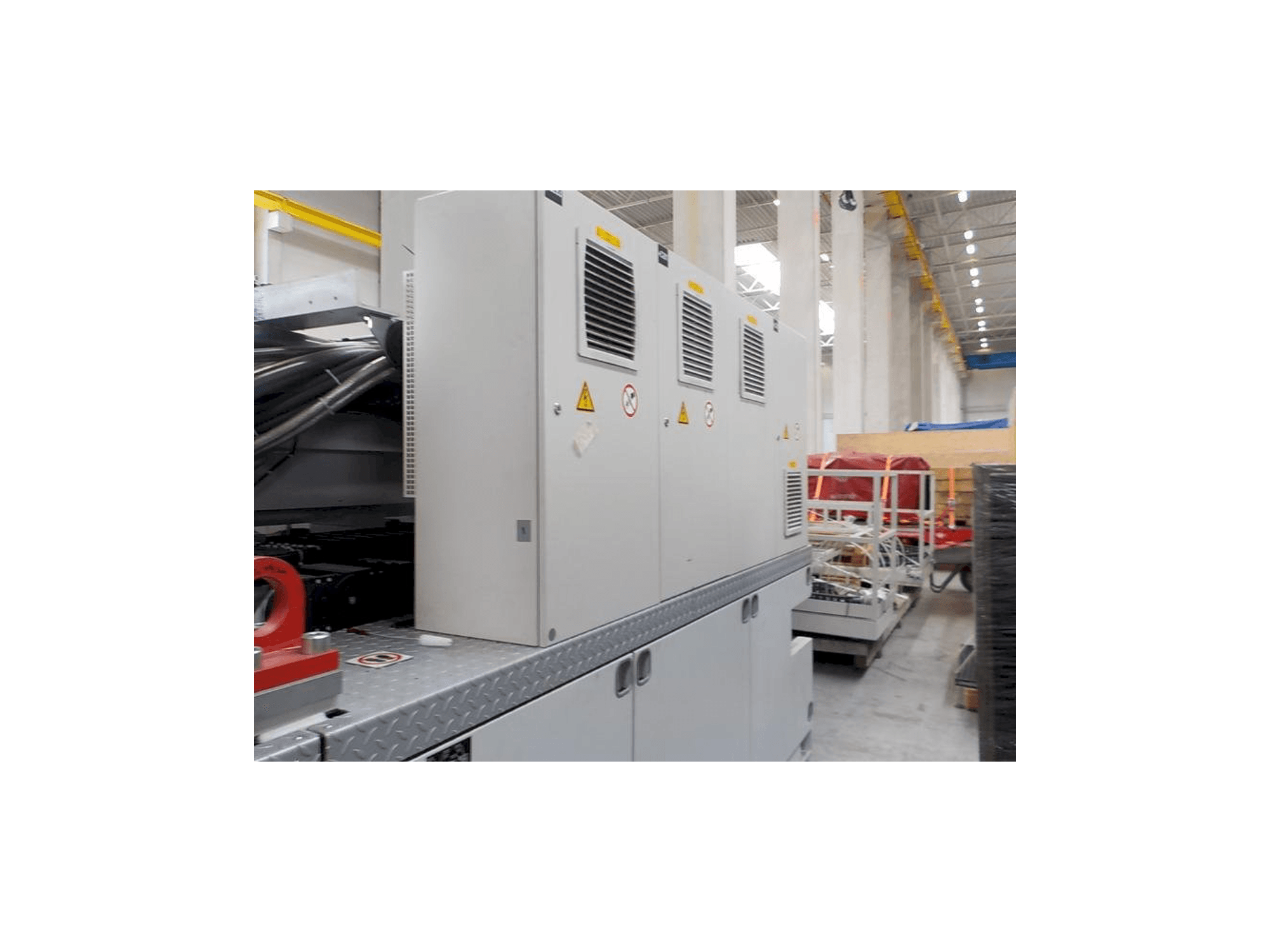 Krauss Maffei 1600/6100 MX-maskinen framifrån