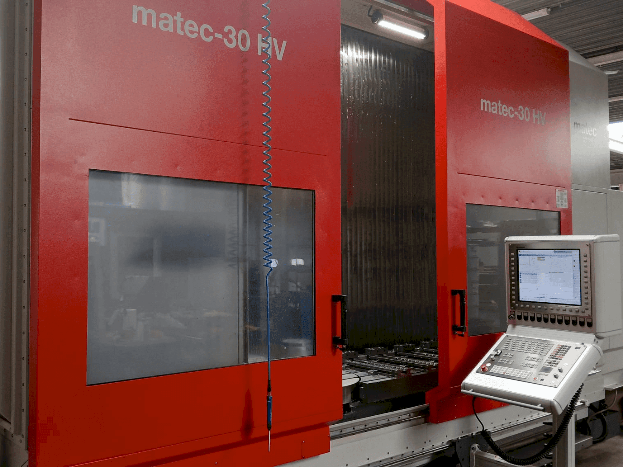 Matec 30 HV-maskinen framifrån