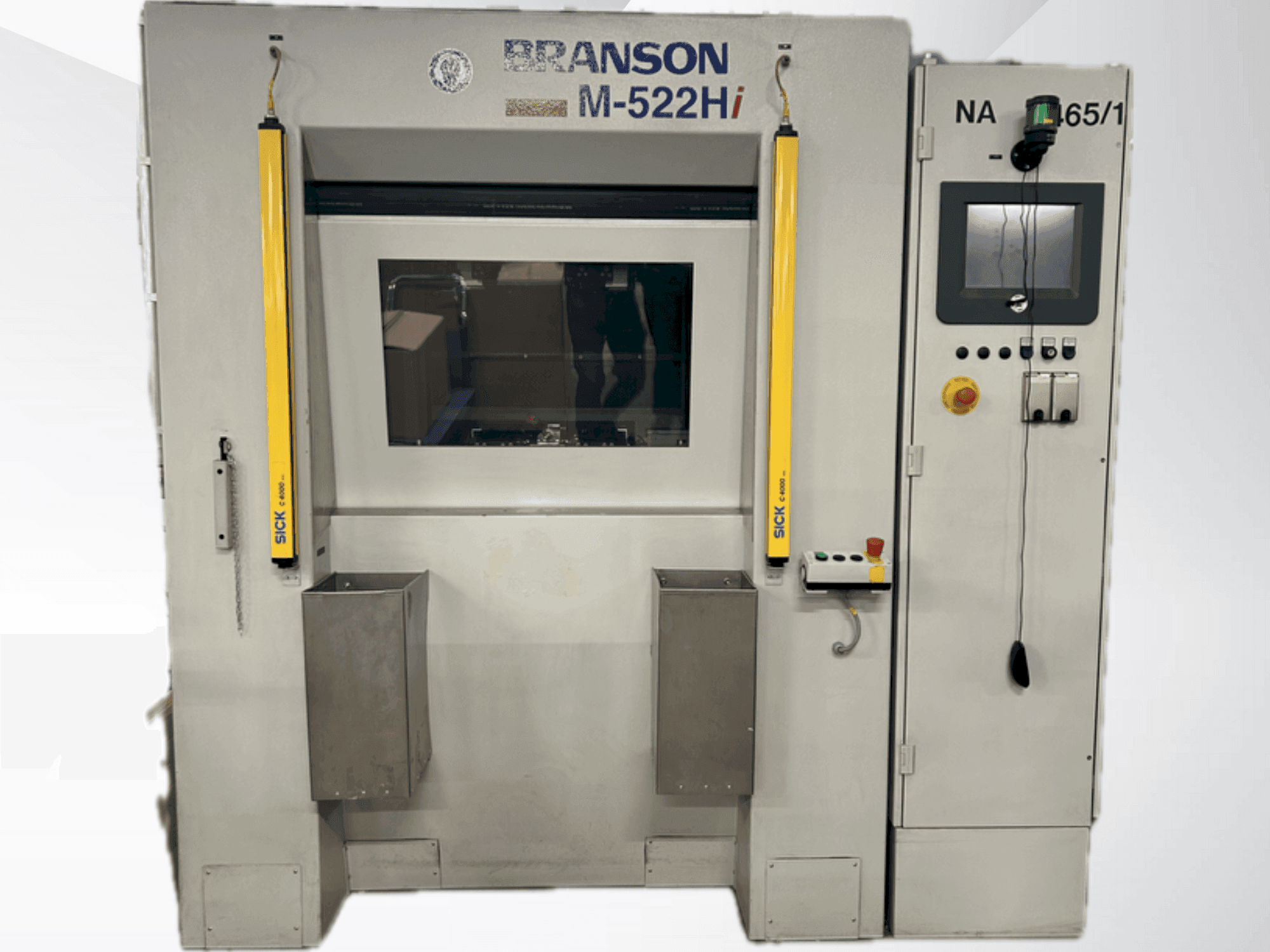BRANSON M-522Hi-maskinen framifrån