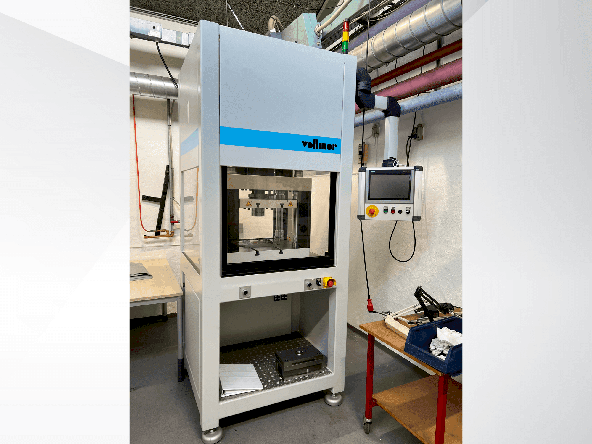 VOLLMER W 2506-maskinen framifrån