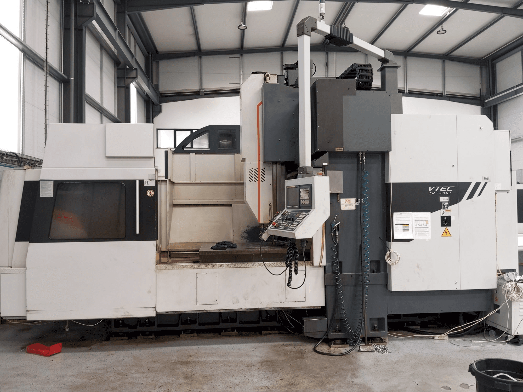 Vision Wide VTEC SF-2112-maskinen framifrån