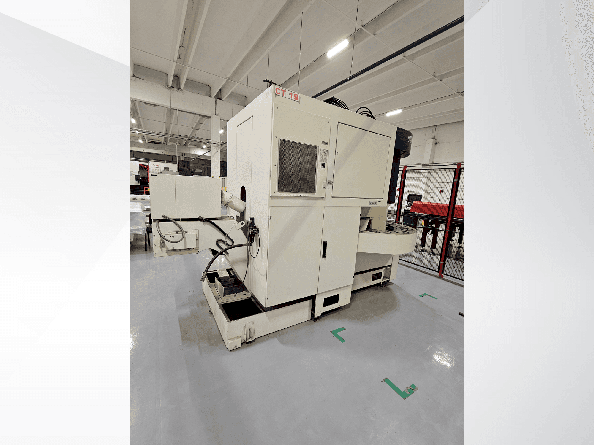 HARDINGE EMAG VL 5-maskinen framifrån