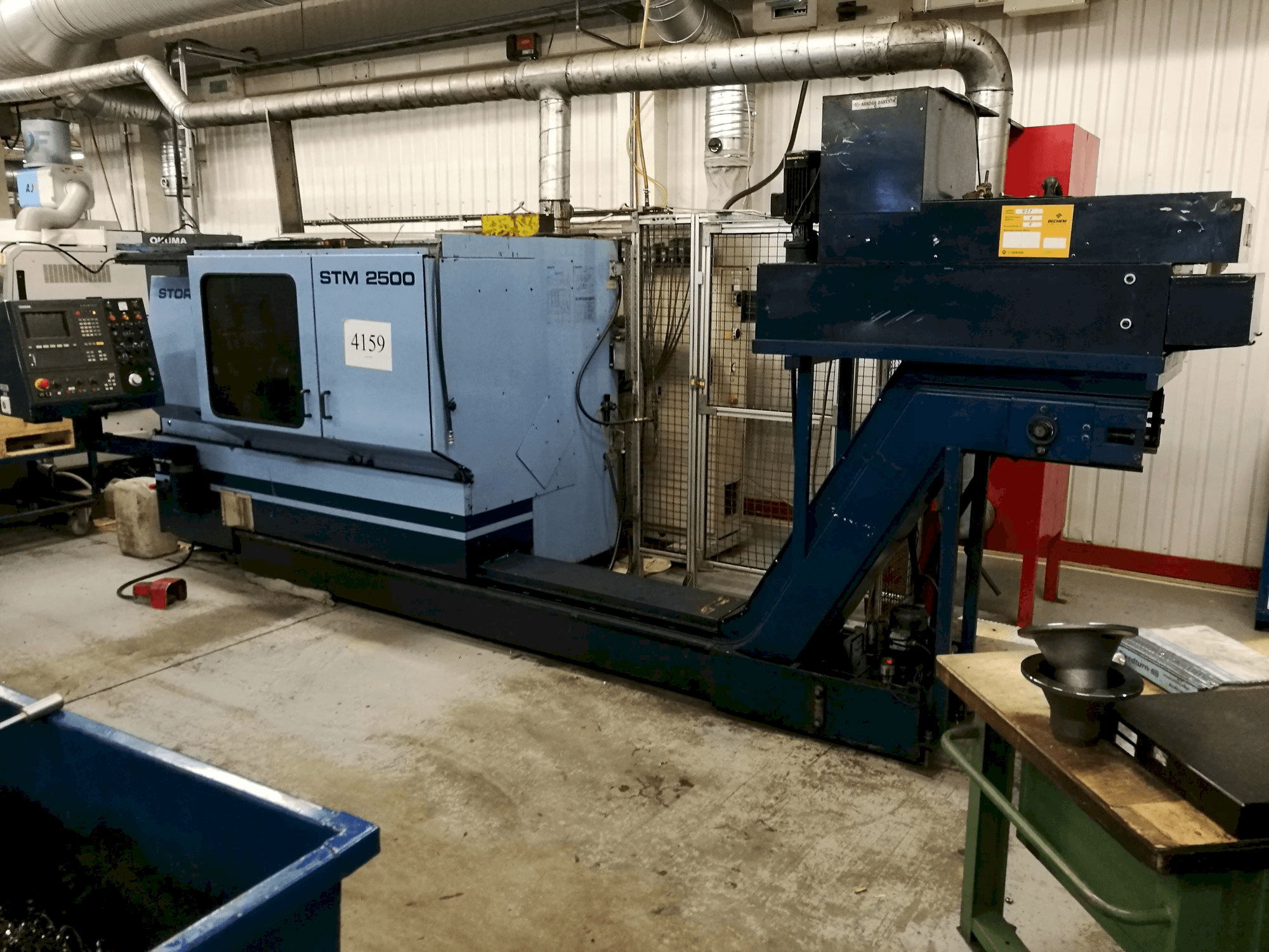 STOREBRO STM 2500-maskinen framifrån