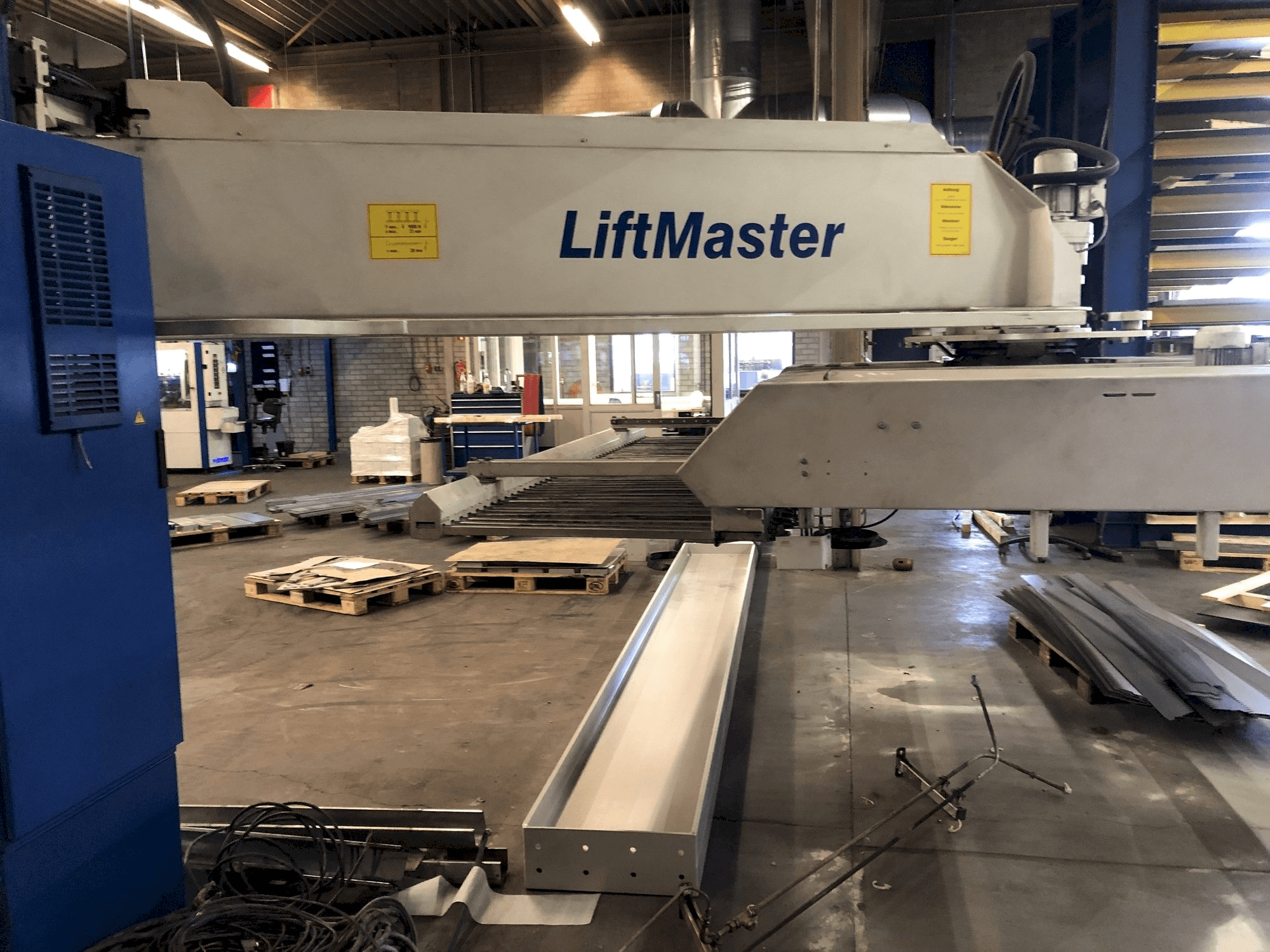Trumpf Liftmaster-maskinen framifrån
