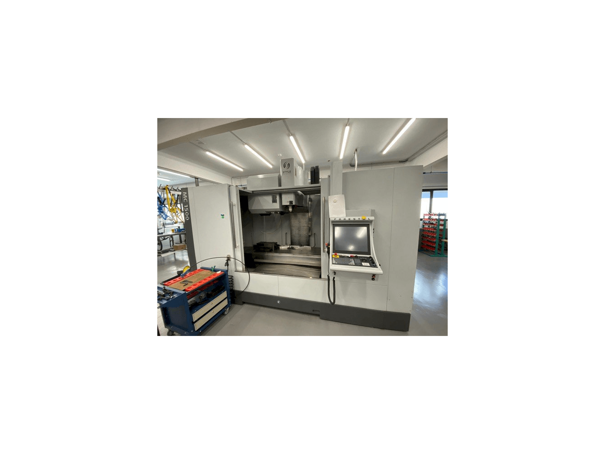 STYLE MC 1500-maskinen framifrån