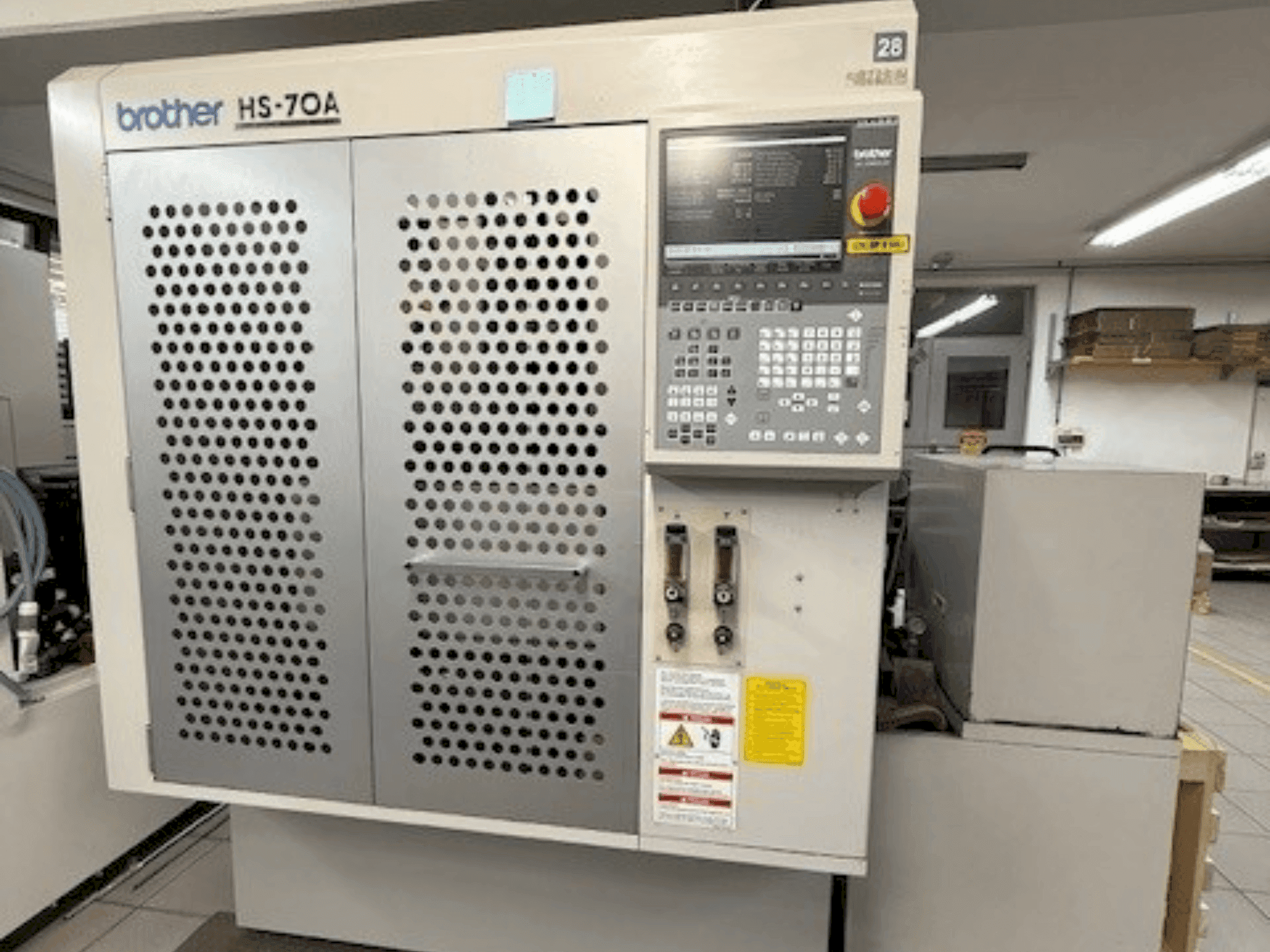 Brother HS-70A-maskinen framifrån