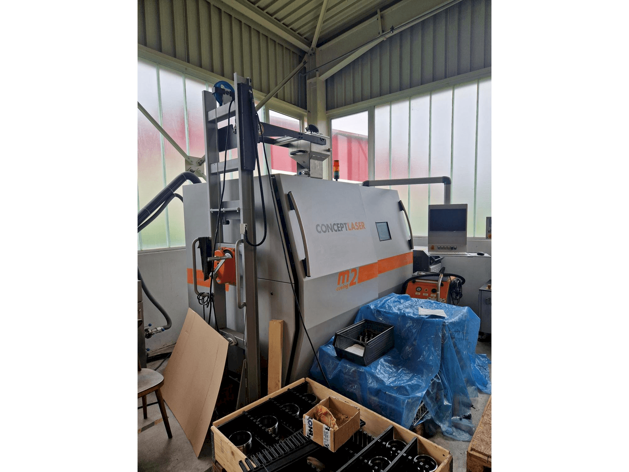 CONCEPT LASER M2 cusing-maskinen framifrån