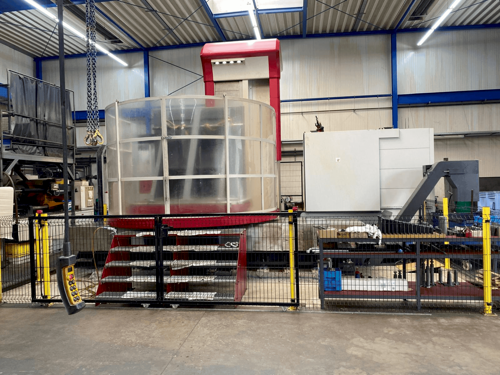 FERMAT WFT 13 CNC-maskinen framifrån