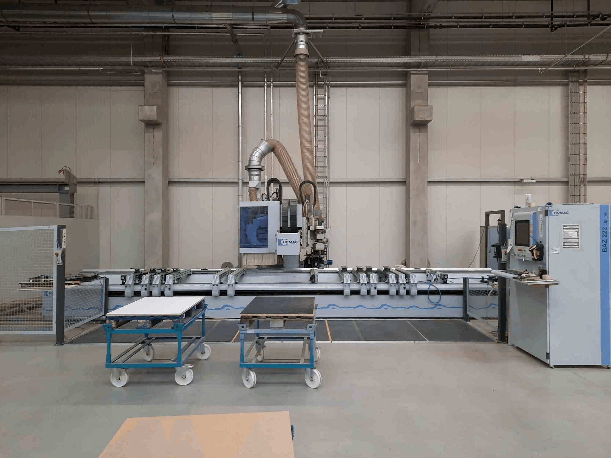 HOMAG OPTIMAT BAZ222/60/K-maskinen framifrån