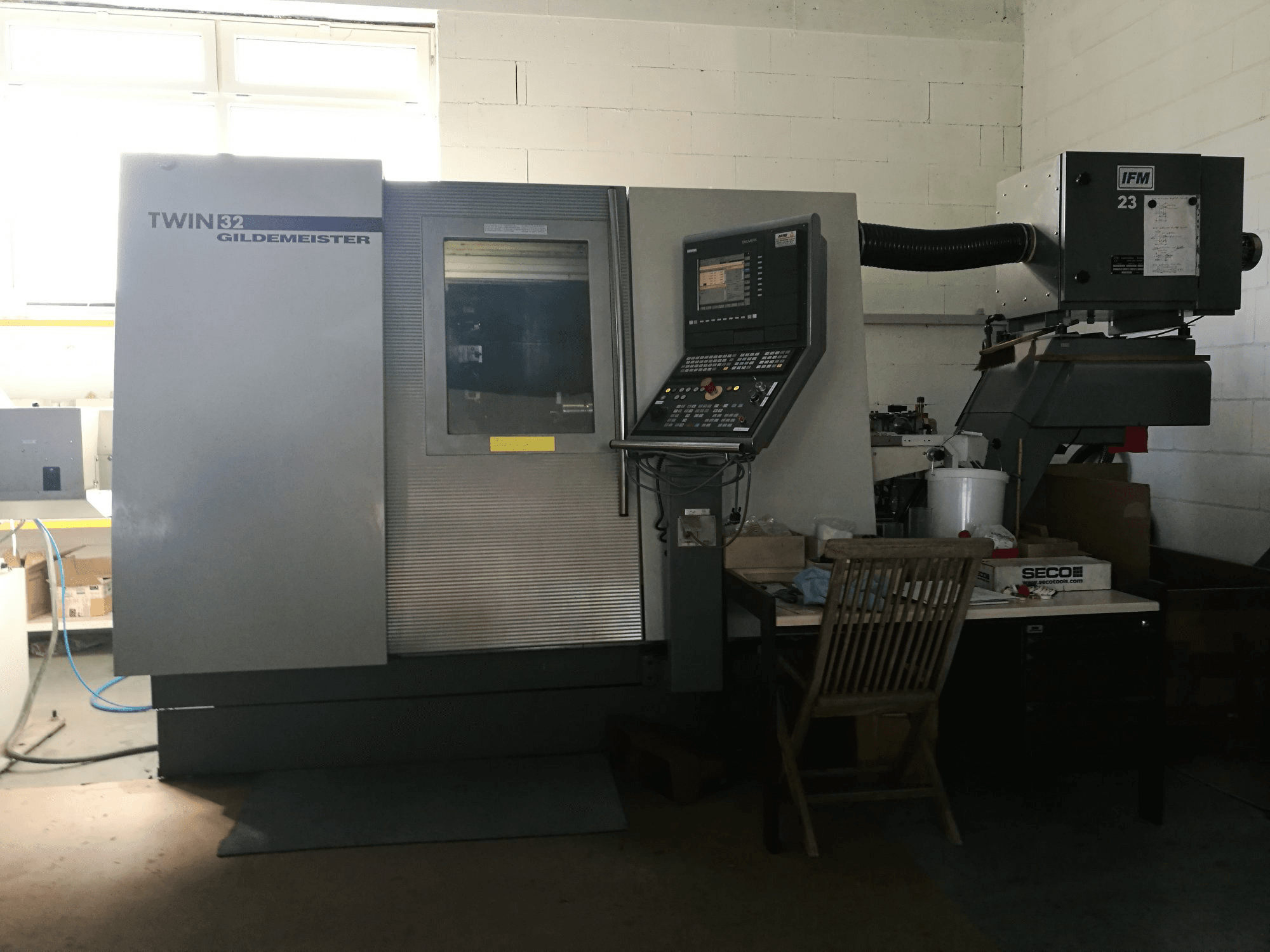 2 Gildemeister-maskinen framifrånTWIN 32