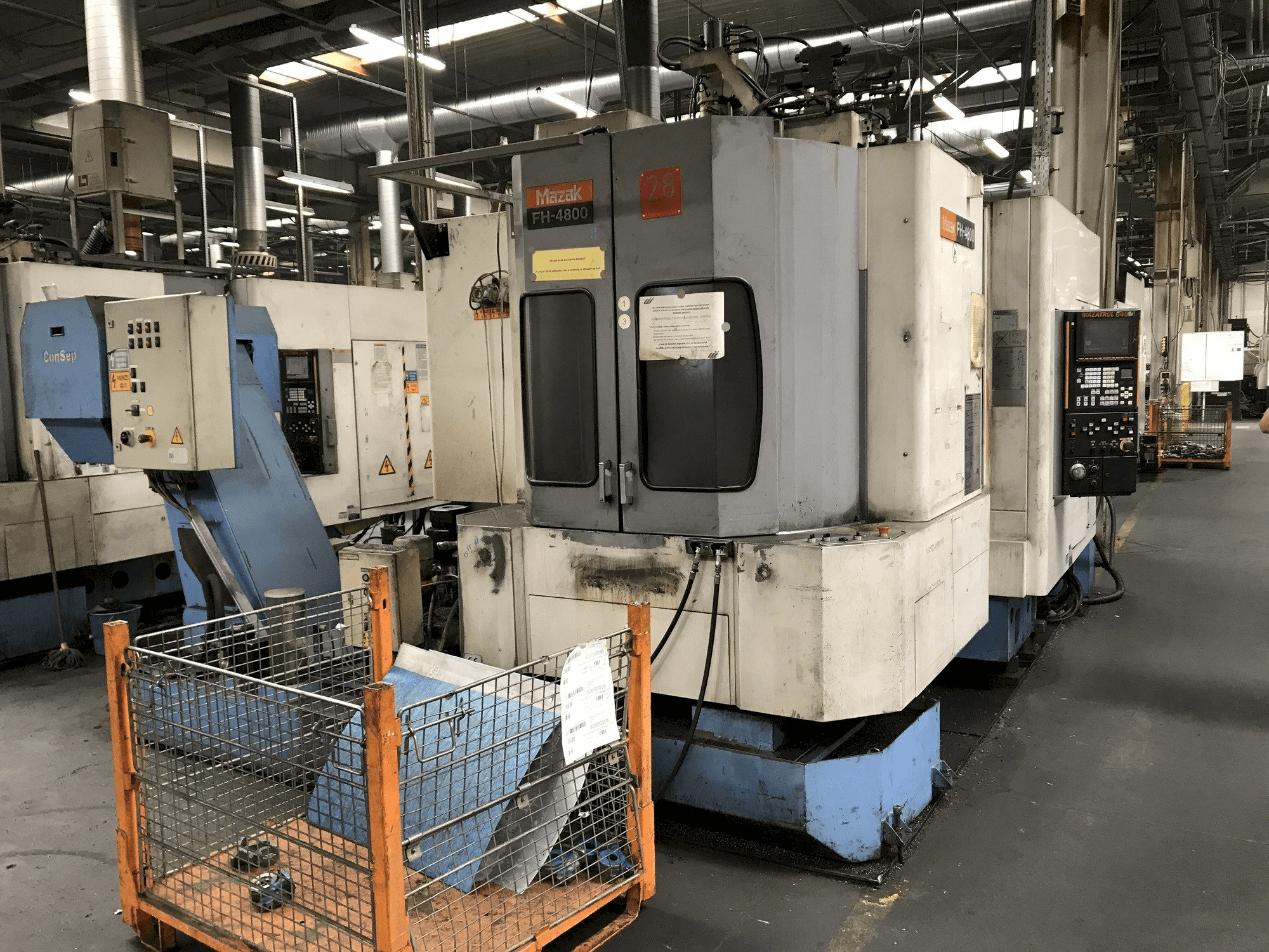 Mazak FH-4800 40T-maskinen framifrån