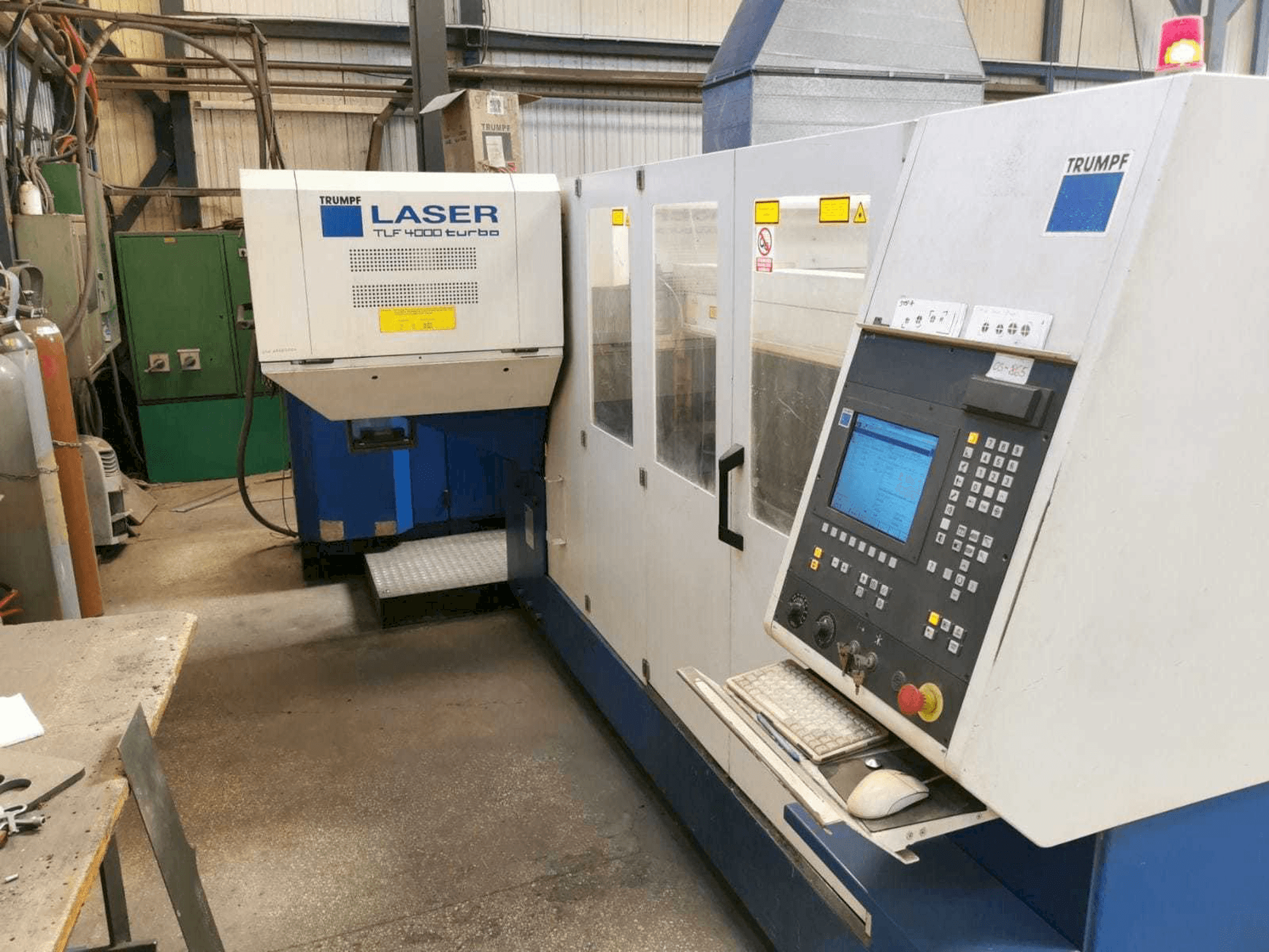 Trumpf L4030-maskinen framifrån