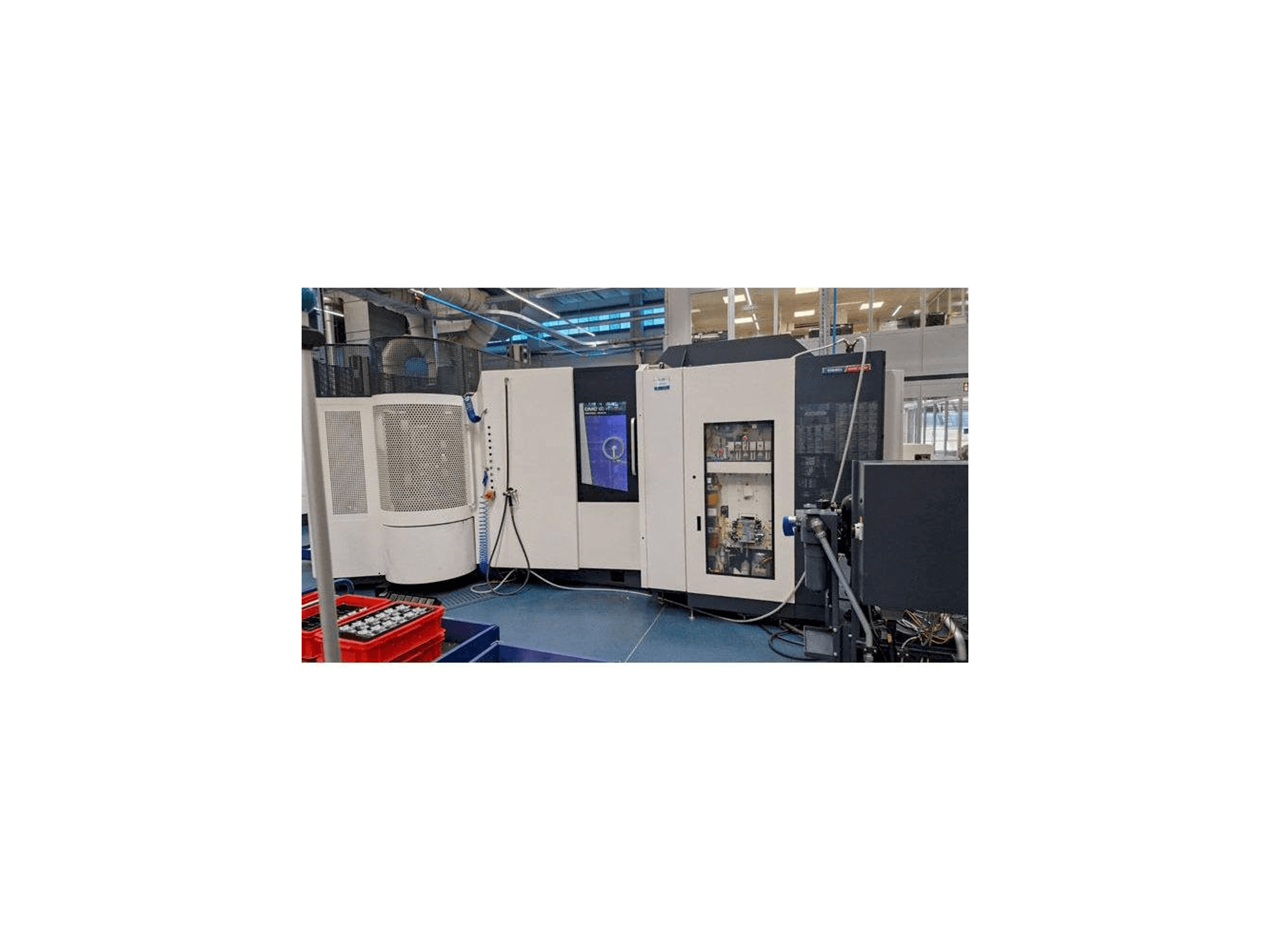 DMG DECKEL MAHO DMC 60H Linear-maskinen framifrån