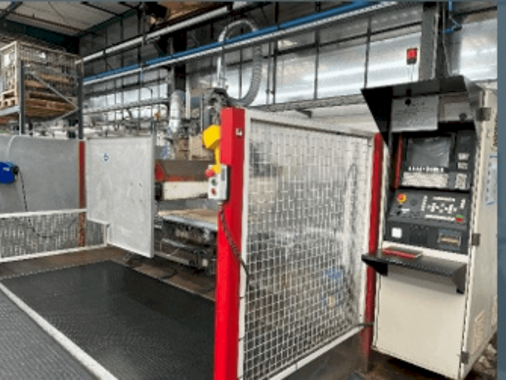 IMA BIMA Quadroform C80/280-maskinen framifrån