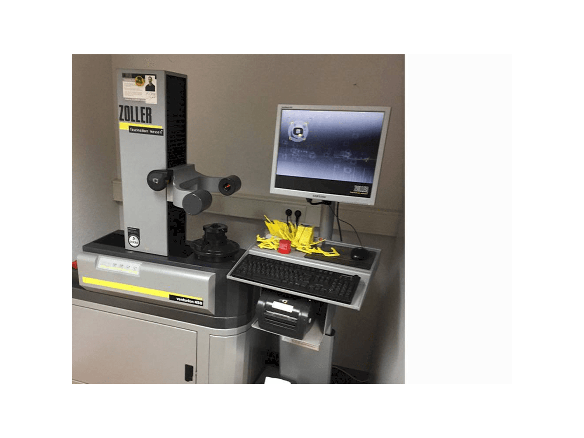 Zoller Venturion 450-maskinen framifrån