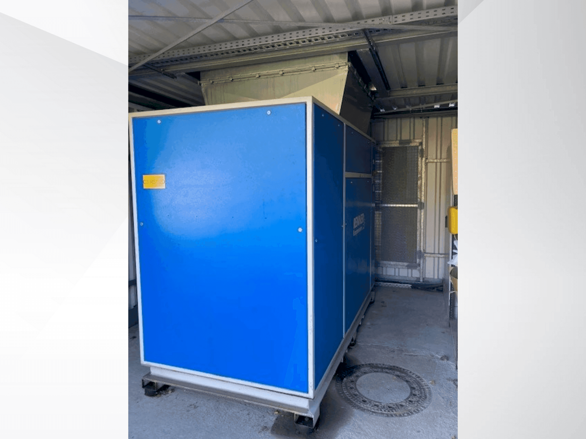 RENNER RS132D-maskinen framifrån