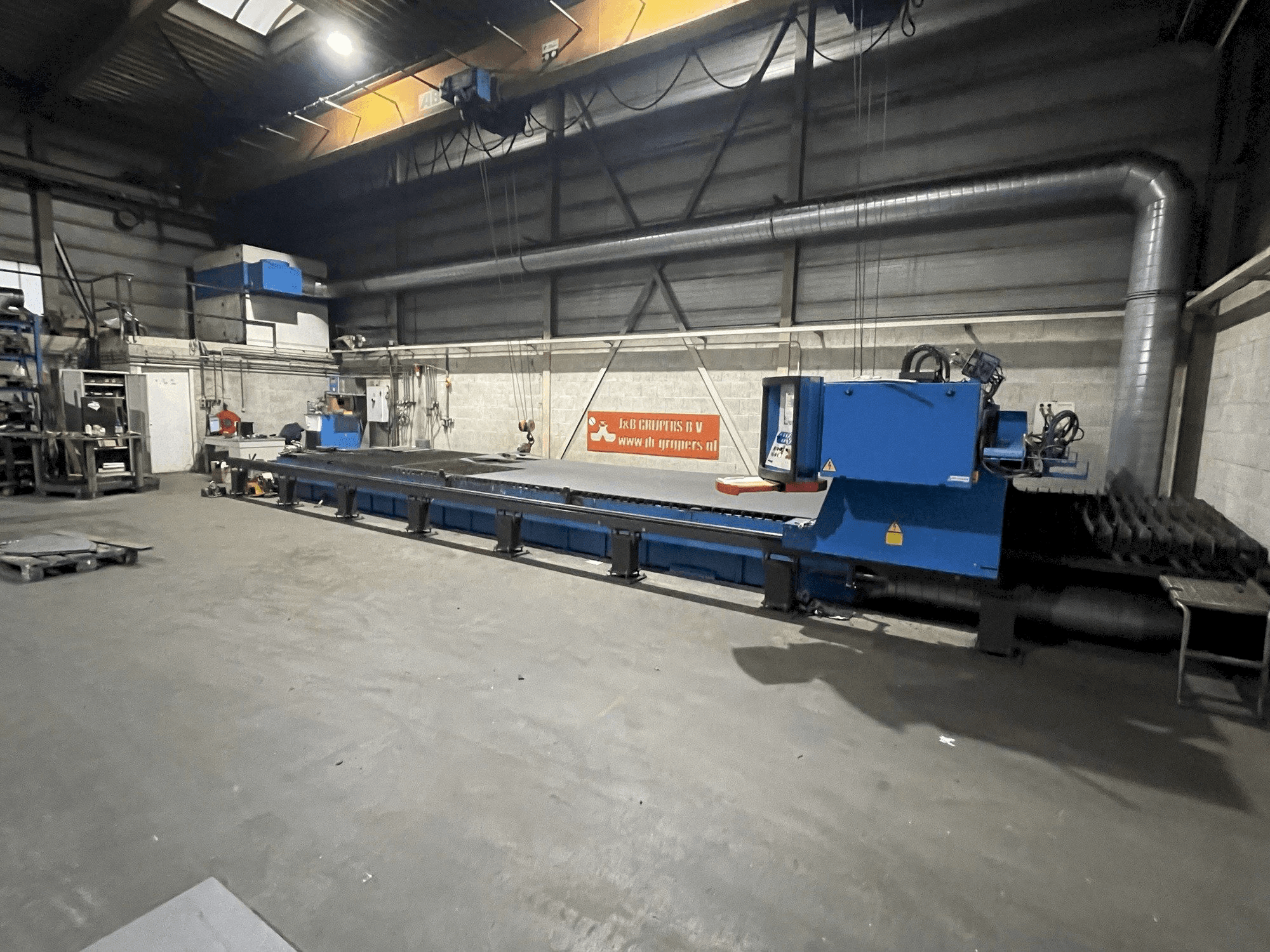 SAF Air liquide Oxytome 25HPC-maskinen framifrån