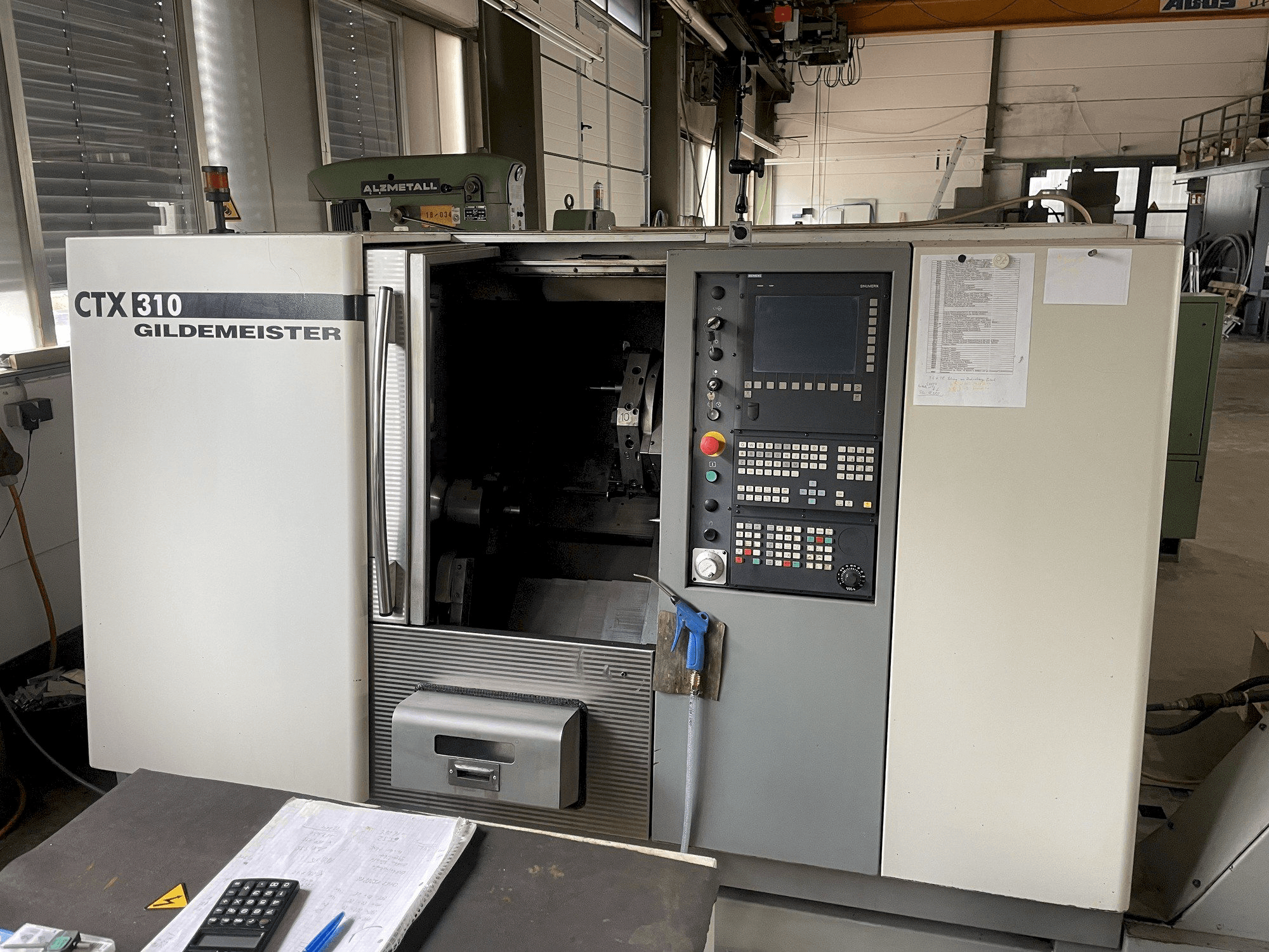 Gildemeister CTX 310-maskinen framifrån