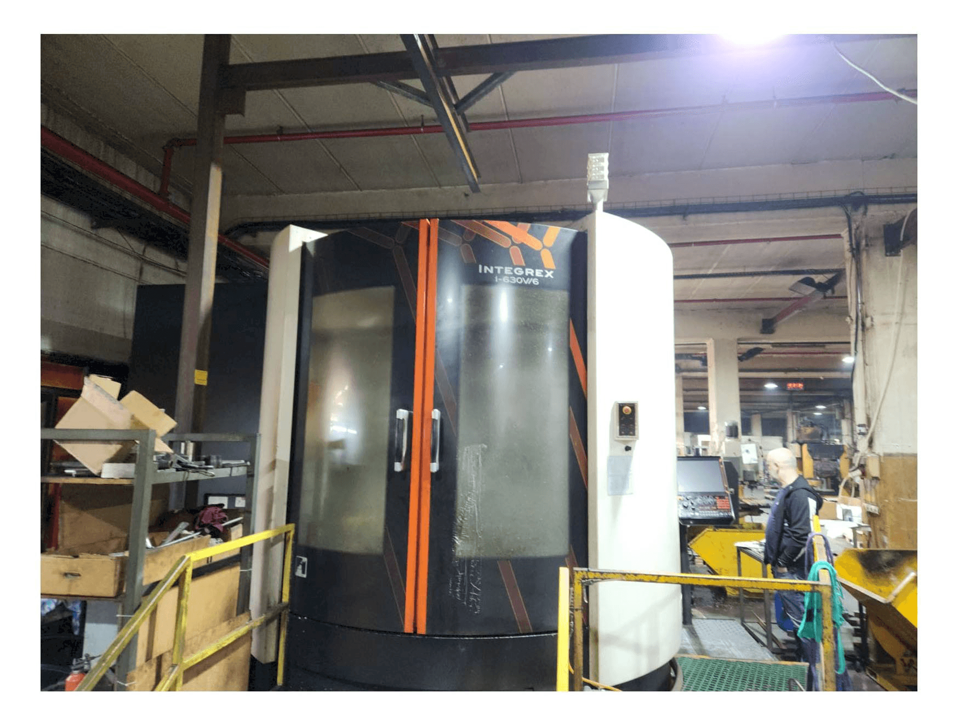 Mazak INTEGREX i-630V/6-maskinen framifrån