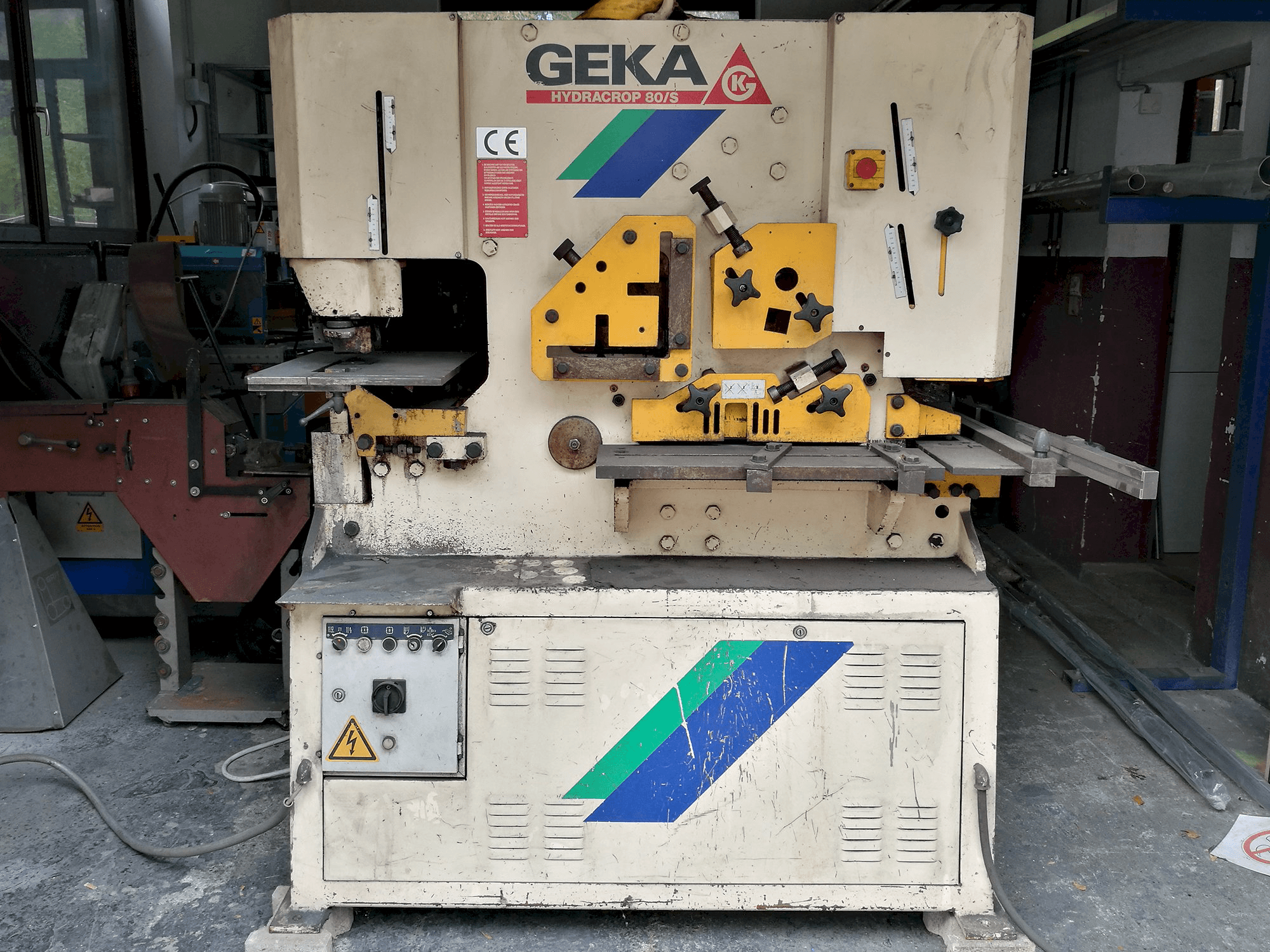 GEKA-maskinen framifrånHYDRACROP 80/S