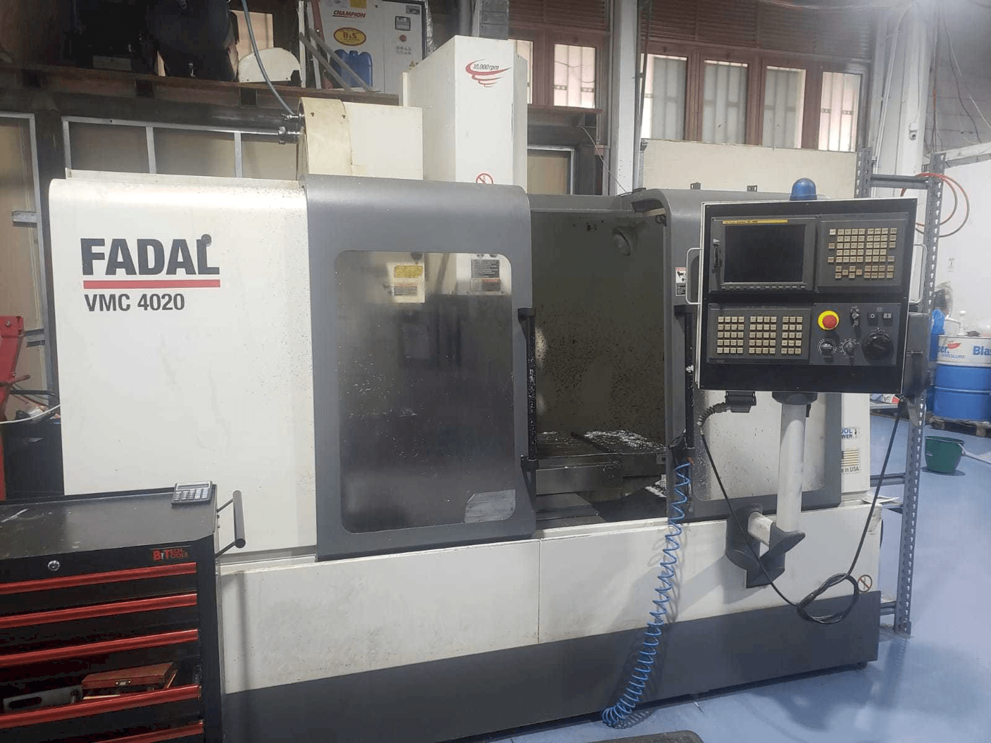 FADAL VMC 4020 HT-maskinen framifrån