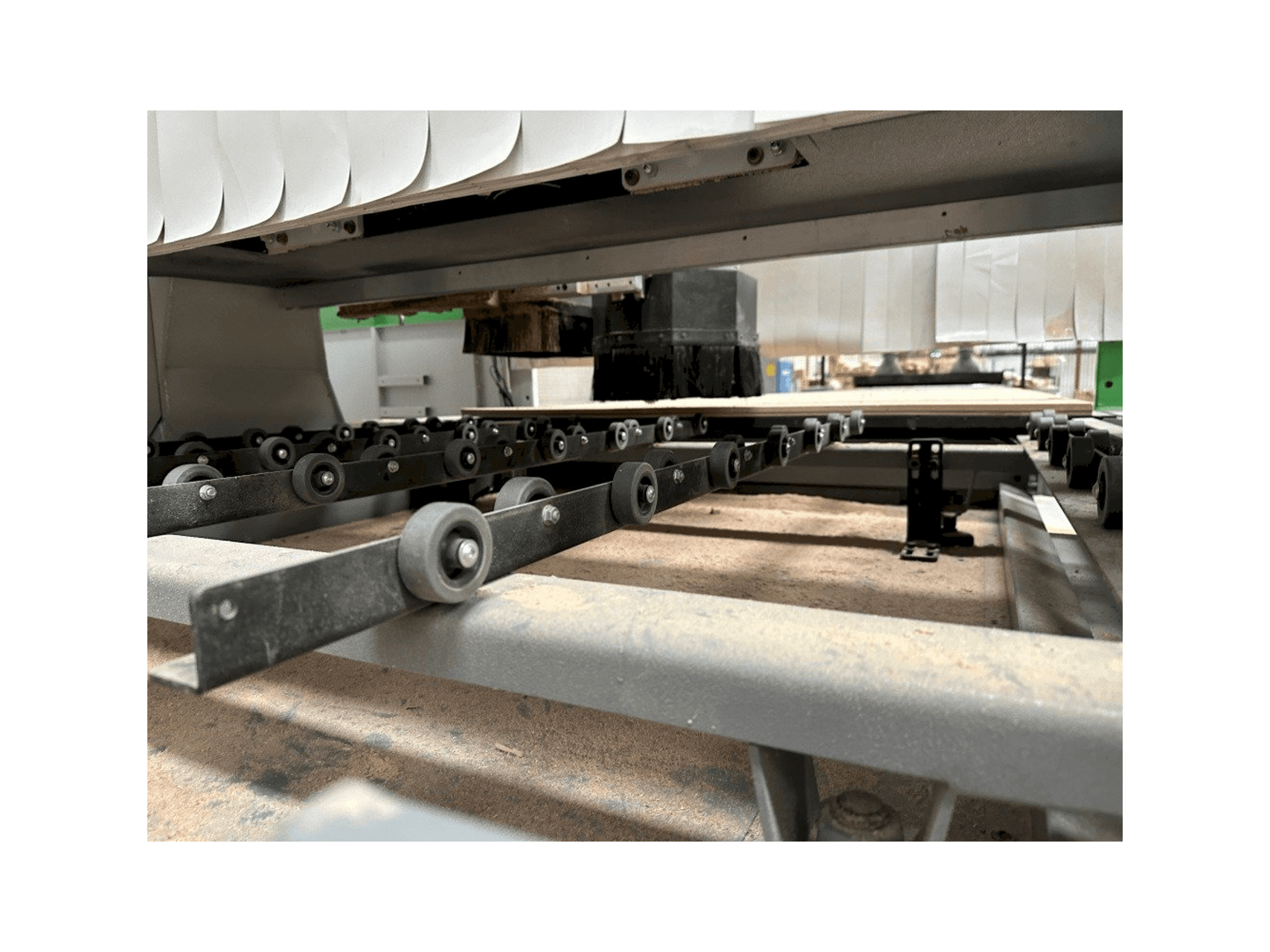 BIESSE -maskinens arbetsyta