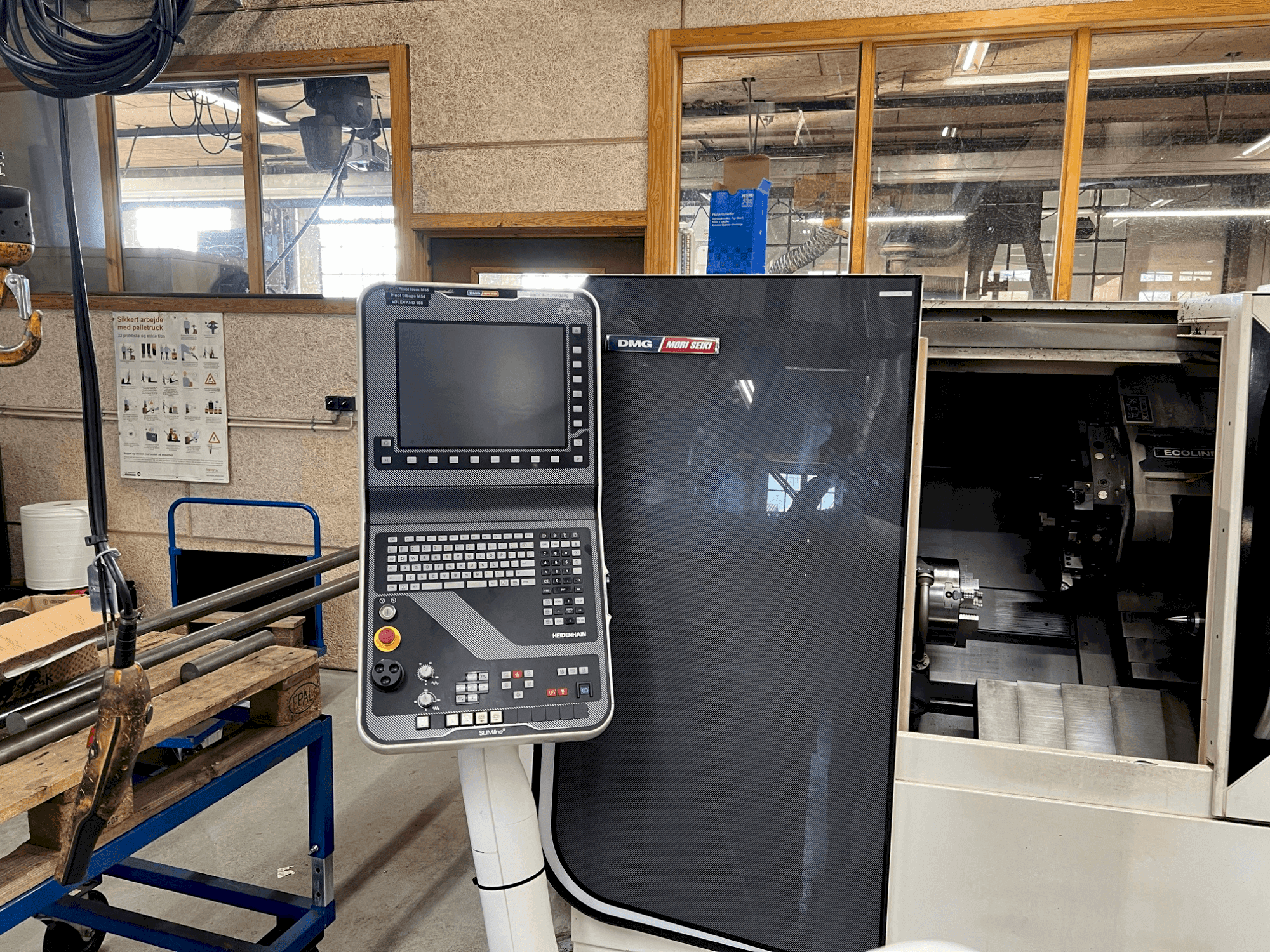 DMG Mori Seiki CTX 310 ecoline-maskinen framifrån
