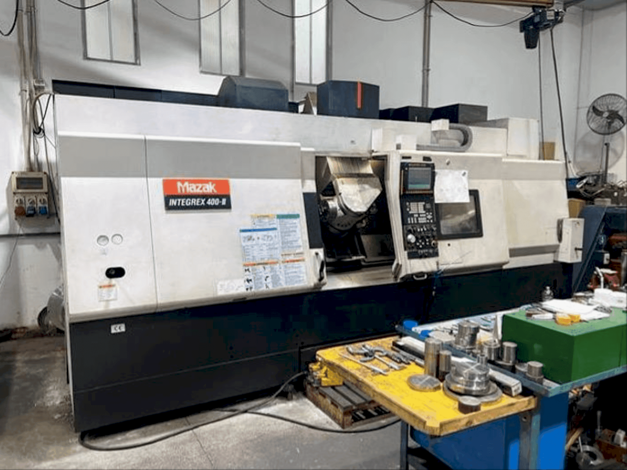 Mazak INTEGREX 400 III FUSION-maskinen framifrån