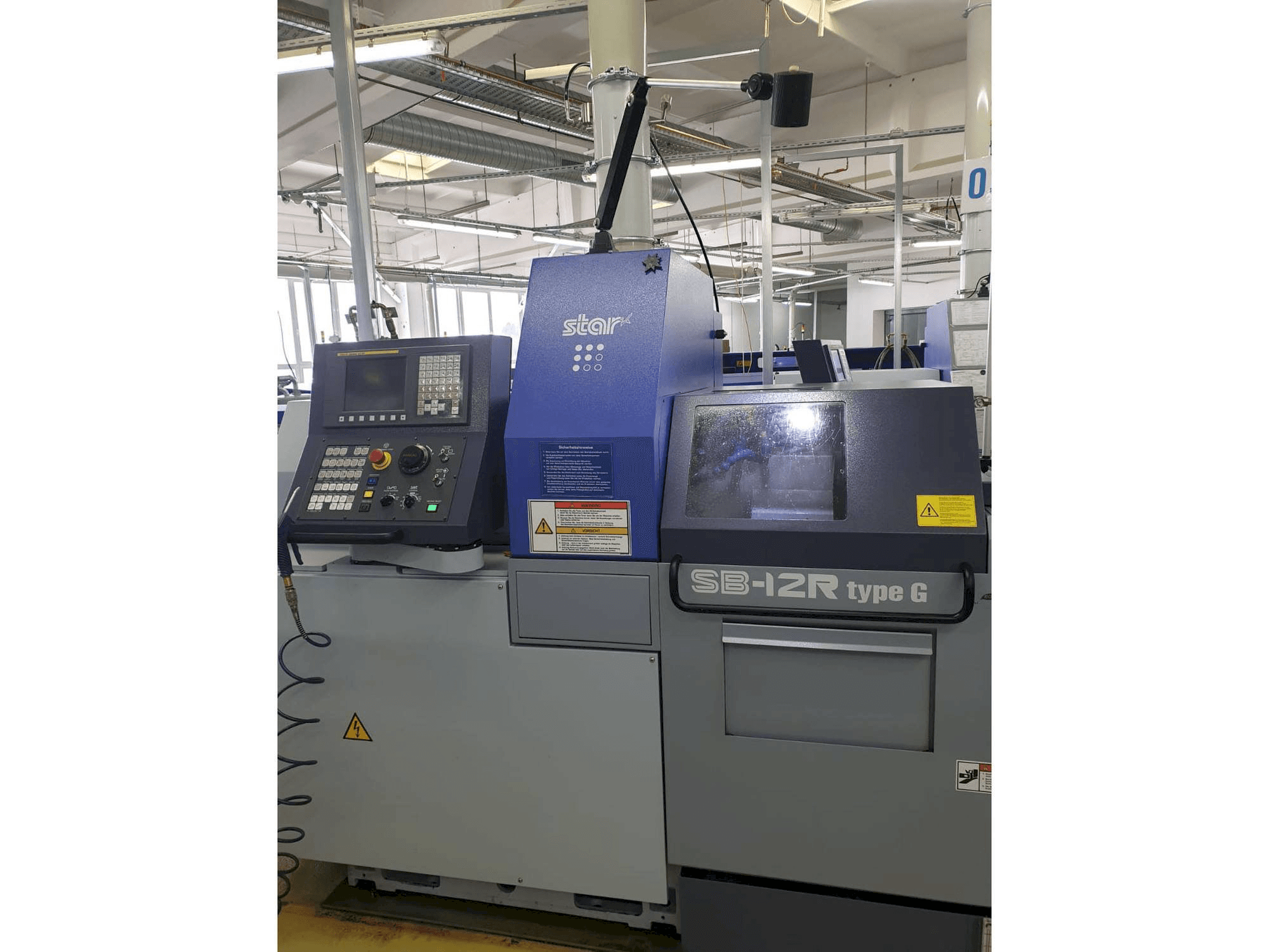 Star SB12 RG-maskinen framifrån