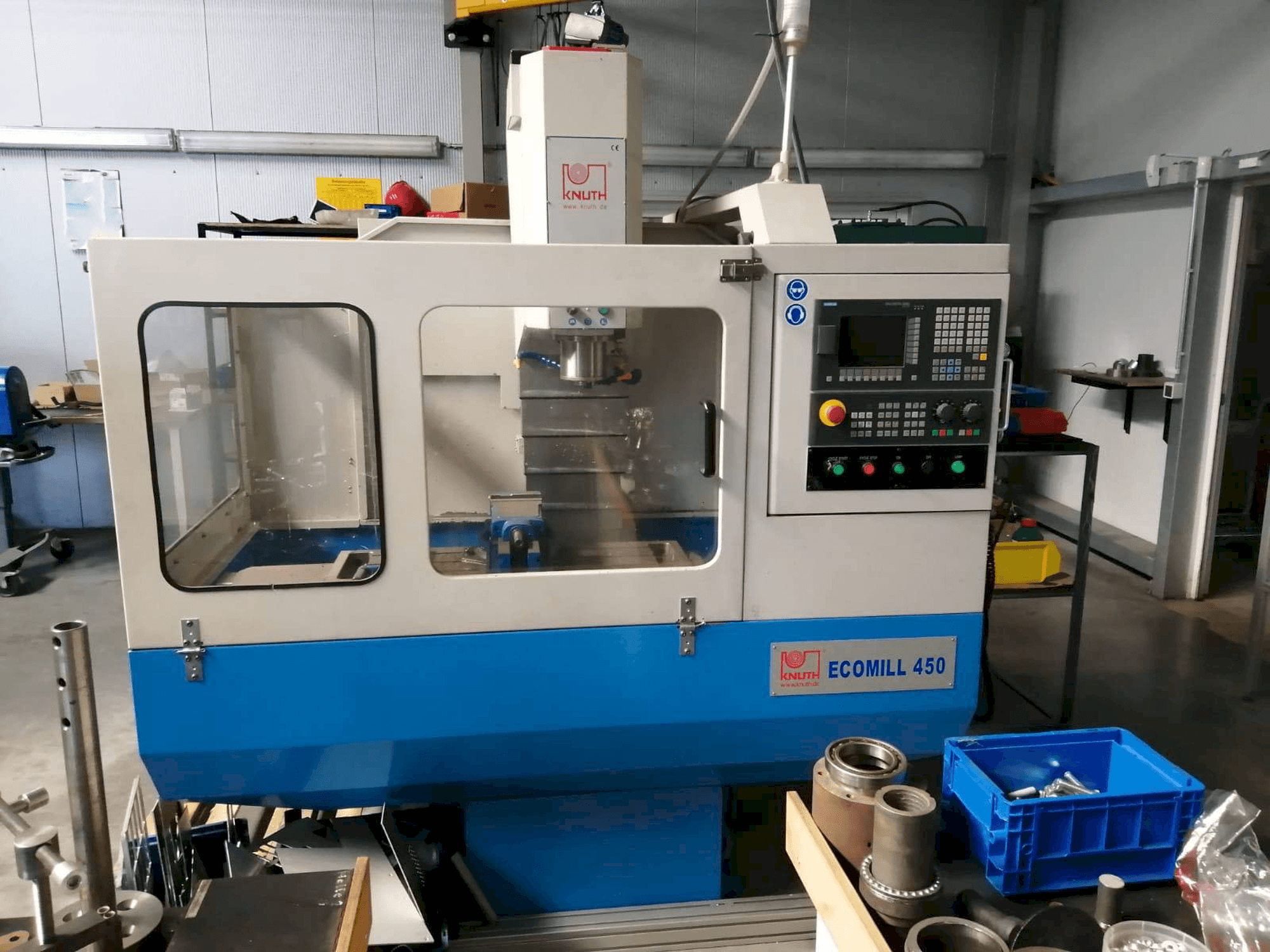 KNUTH ECOMILL 450-maskinen framifrån