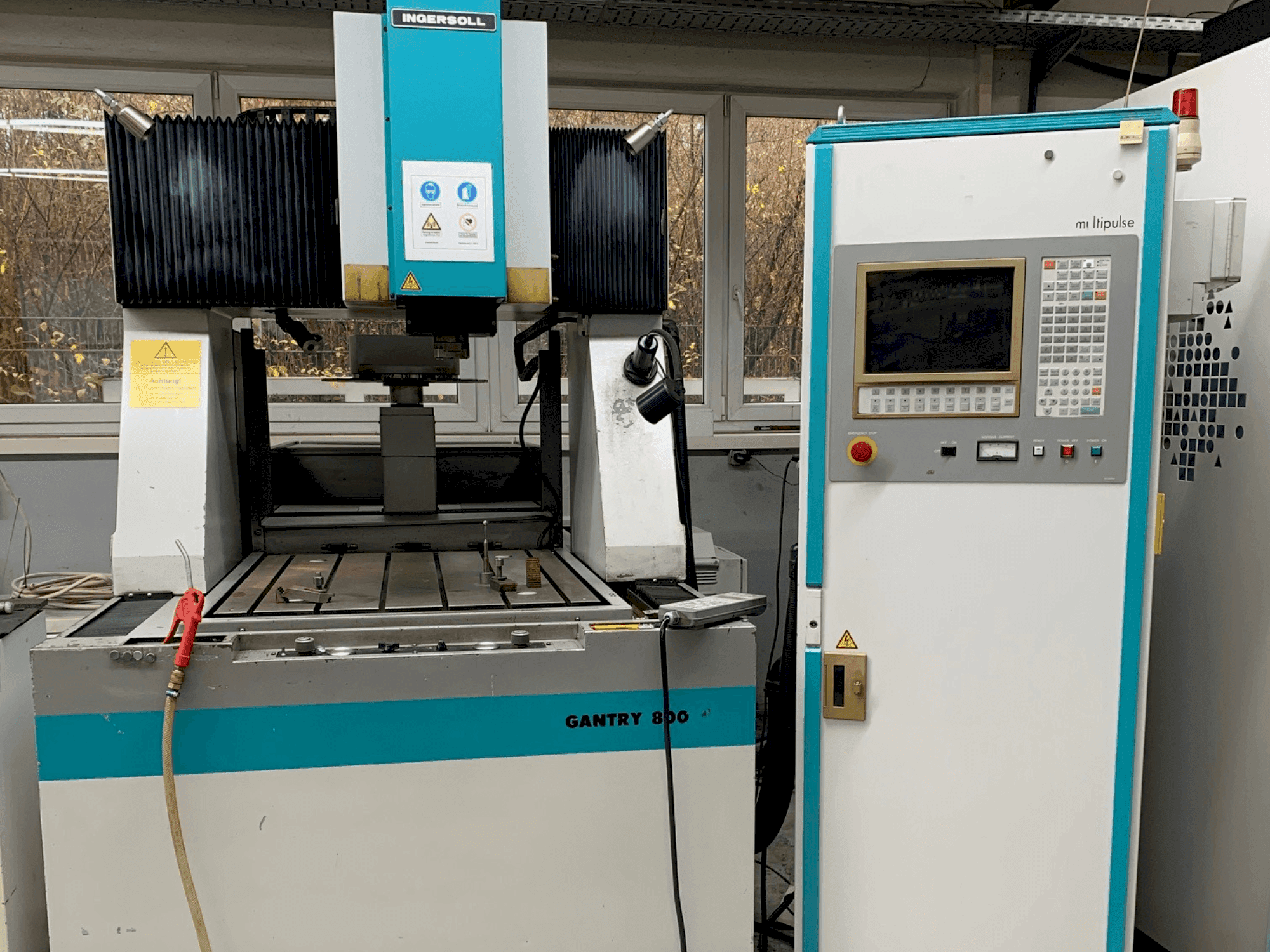 OPS INGERSOLL Ingersoll Gantry 800-maskinen framifrån