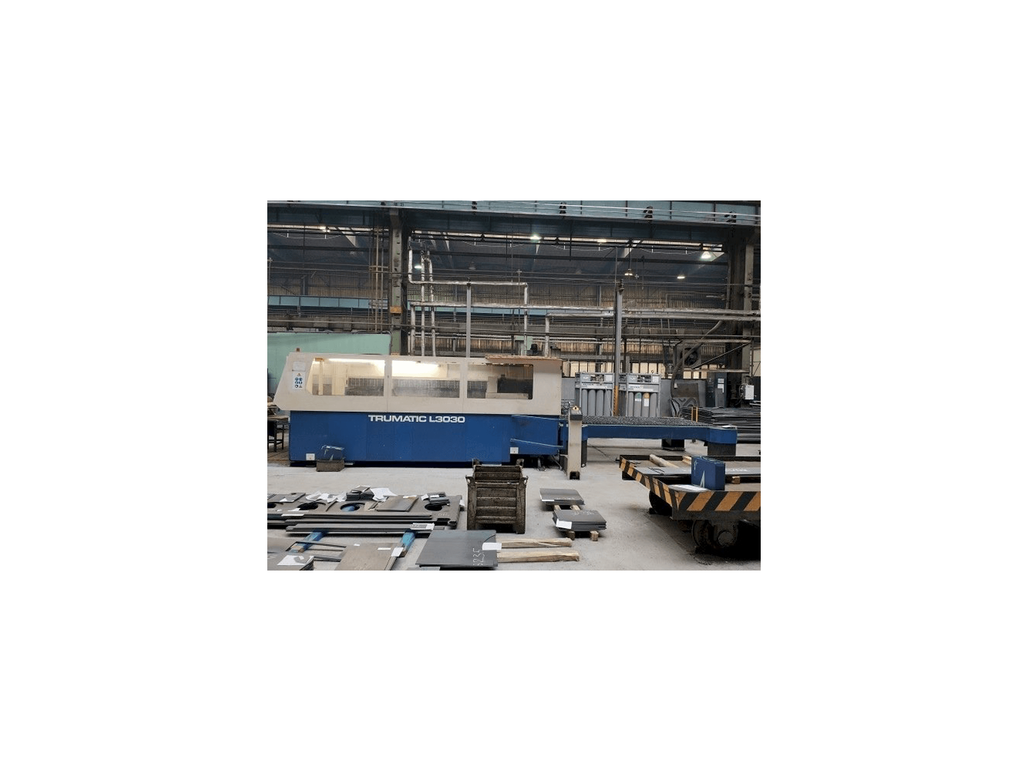 Trumpf TRUMATIC L 3030-maskinen framifrån