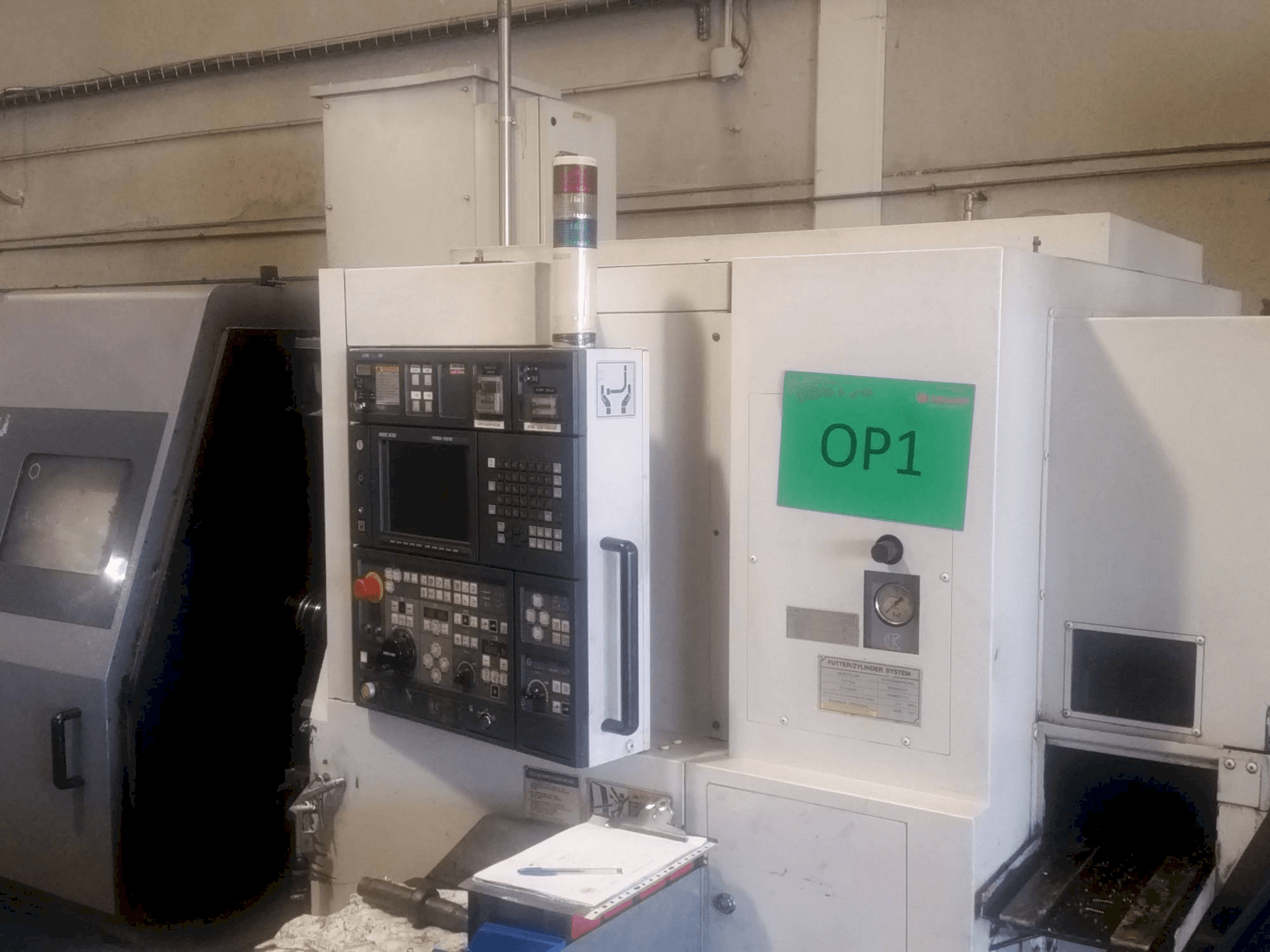 MORI SEIKI ZL 200 MSC-maskinen framifrån