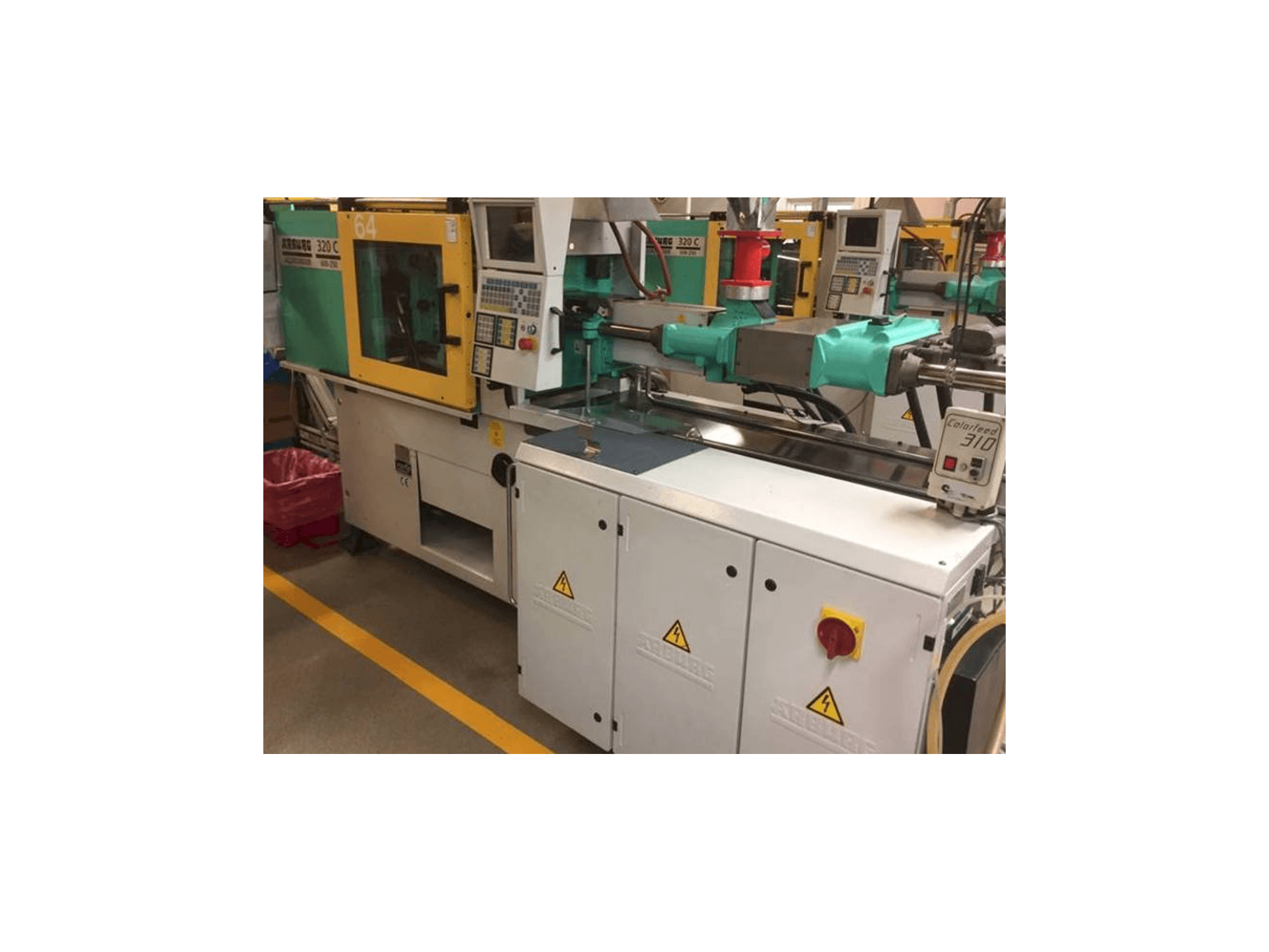 Arburg 320 C 600-250-maskinen framifrån