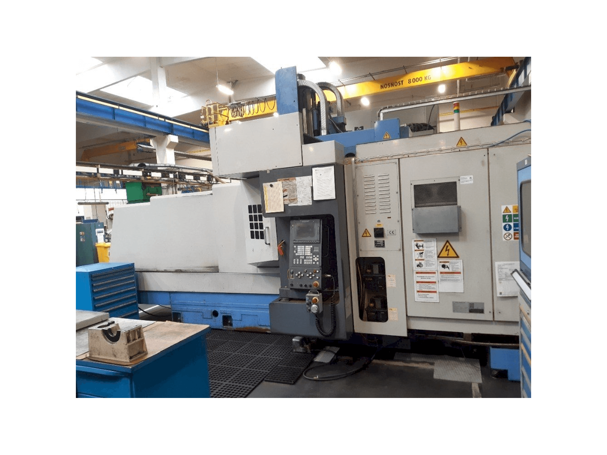 Mazak FJV 35/80-maskinen framifrån