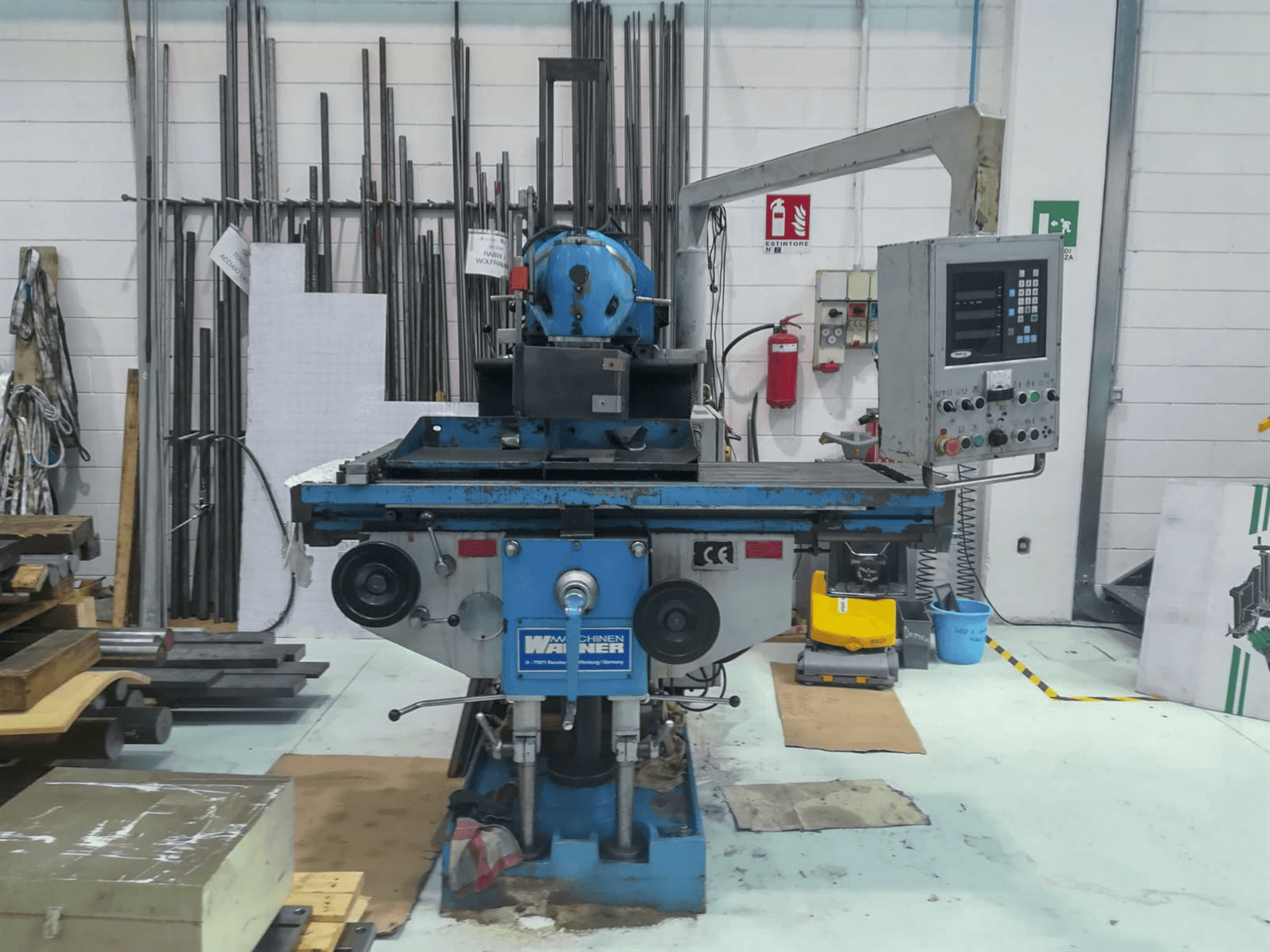 WAGNER-maskinen framifrånFCQ 1635