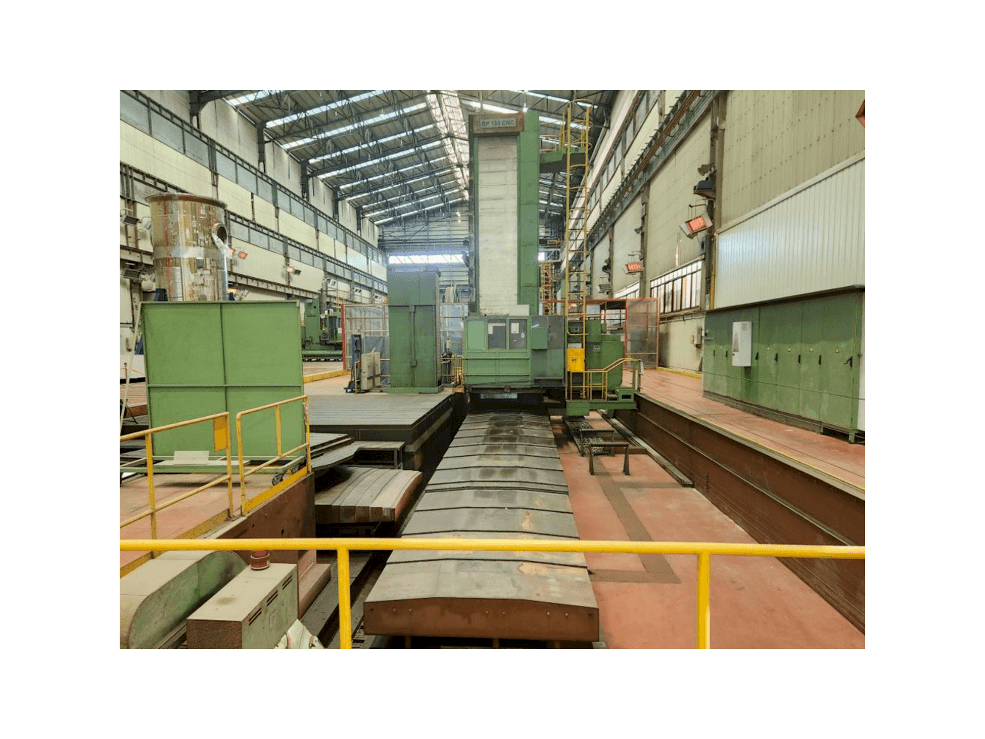 WMW BP 160 CNC-maskinen framifrån