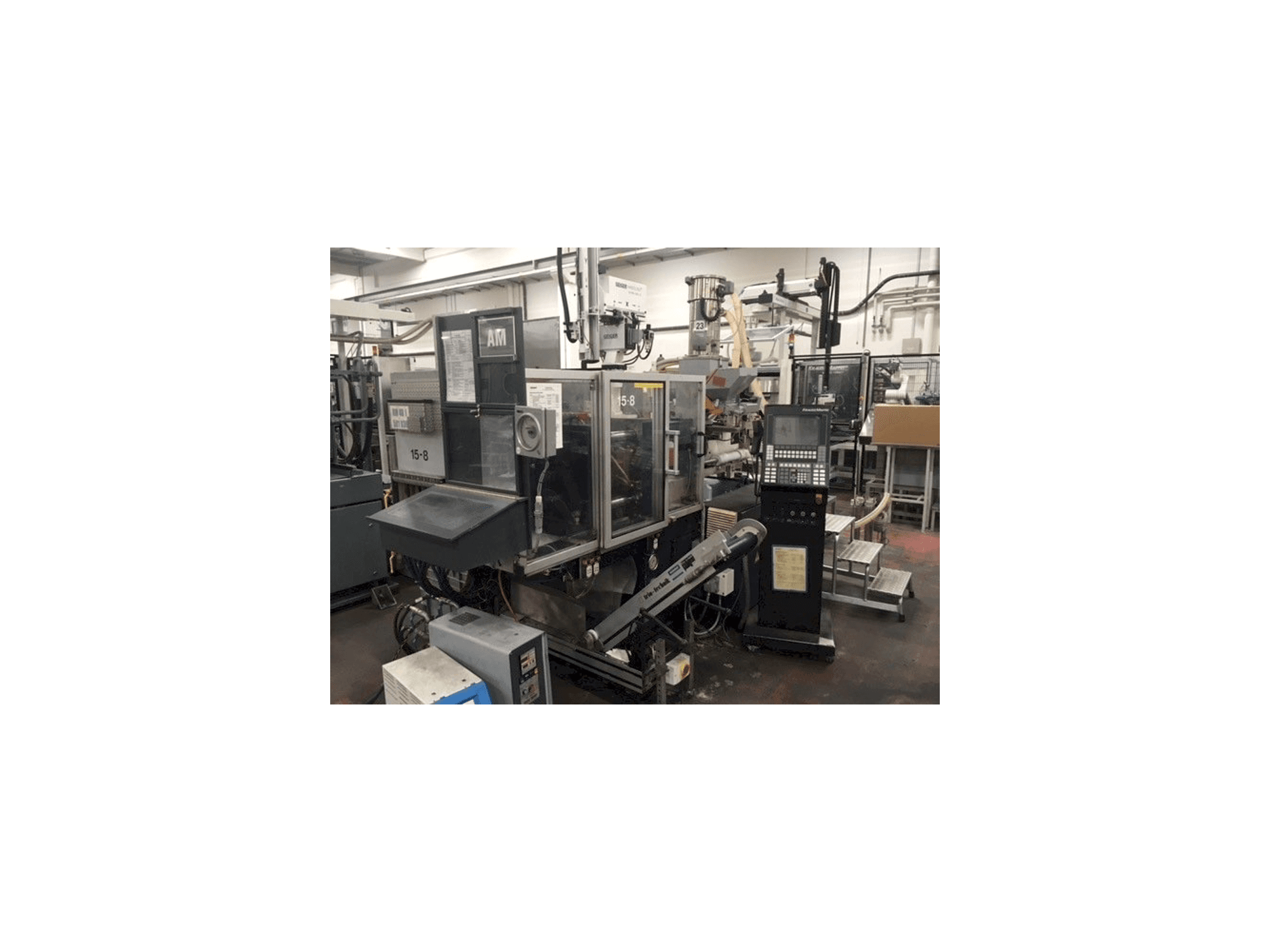 Krauss Maffei 40-135 C2-maskinen framifrån